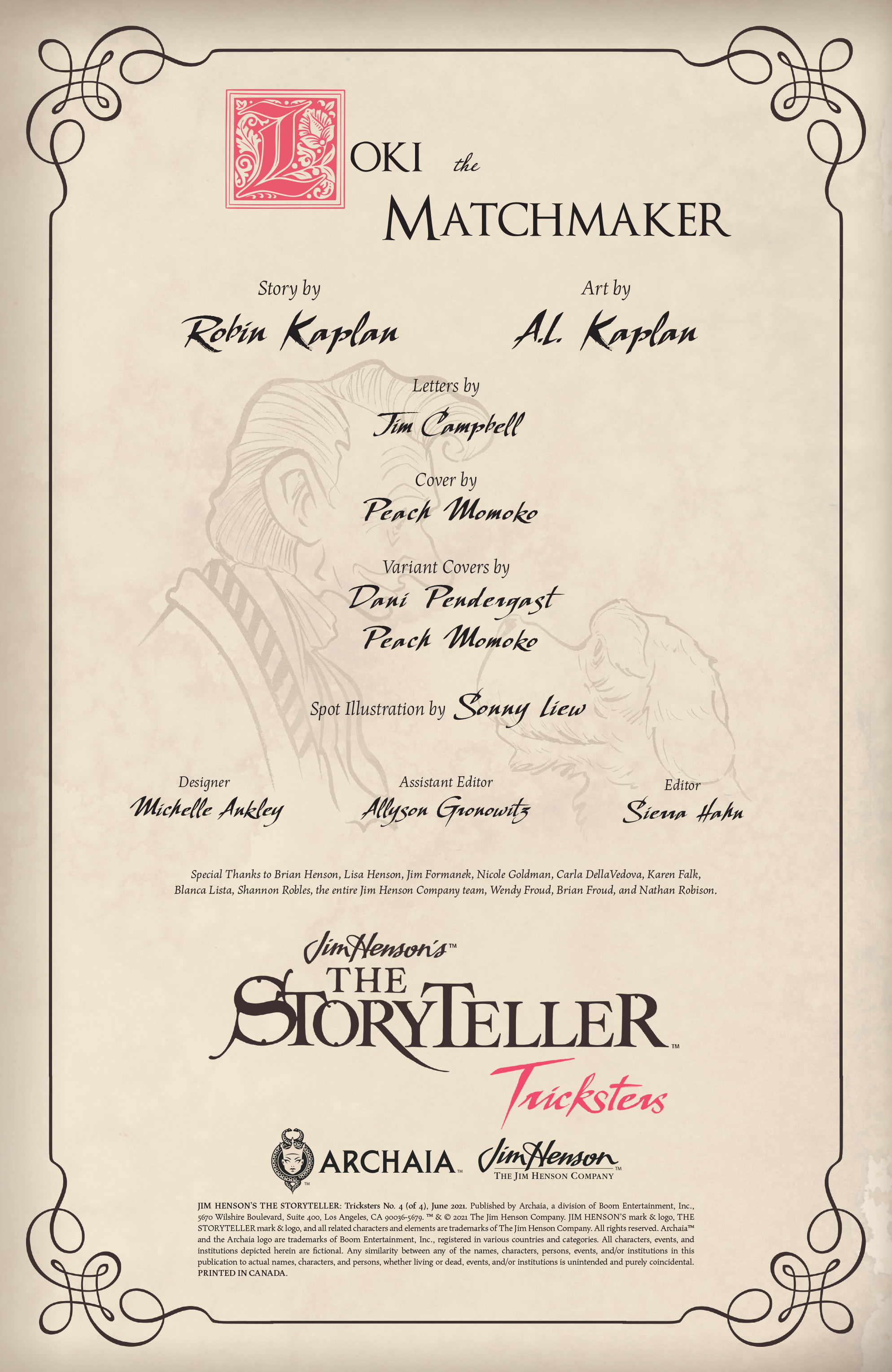 Jim Henson's The Storyteller: Tricksters (2021-): Chapter 4 - Page 2