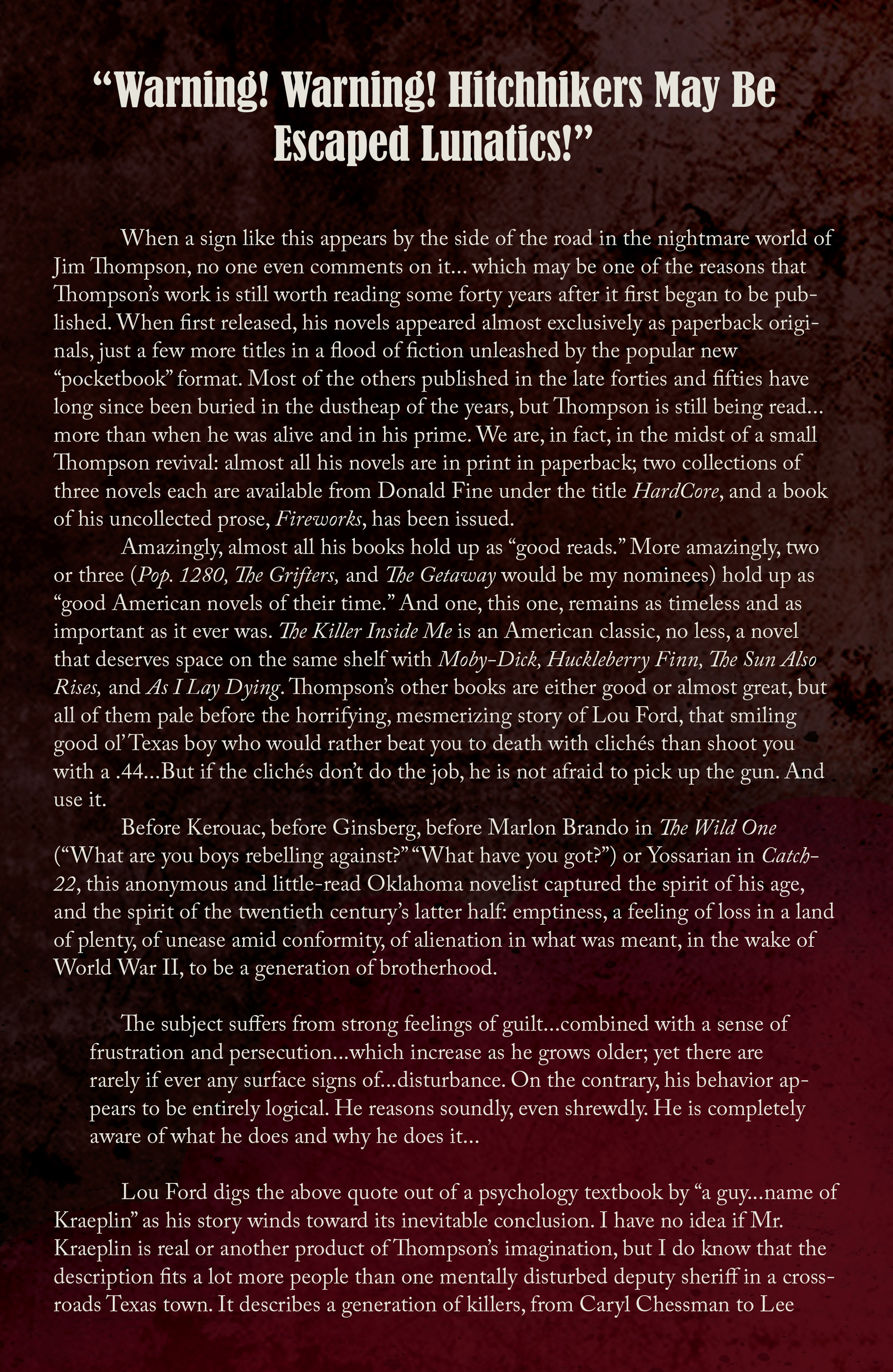 Jim Thompson's The Killer Inside Me (2016) issue 1 - Page 24