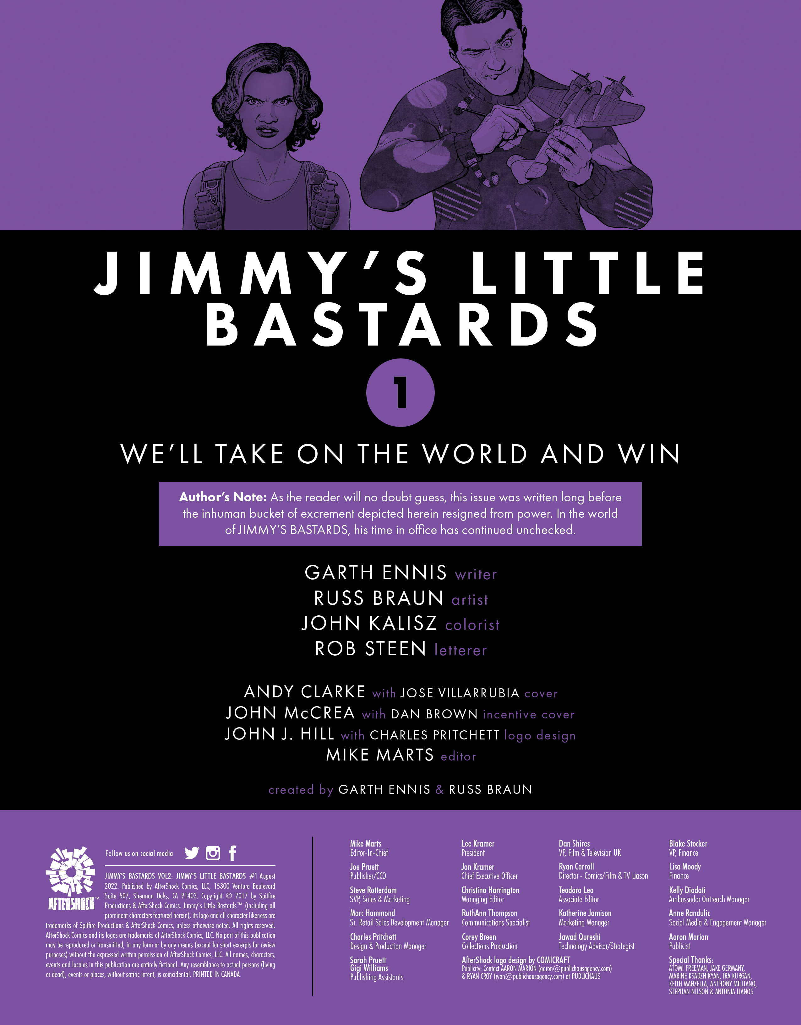 Jimmy's Little Bastards (2022-): Chapter 1 - Page 2