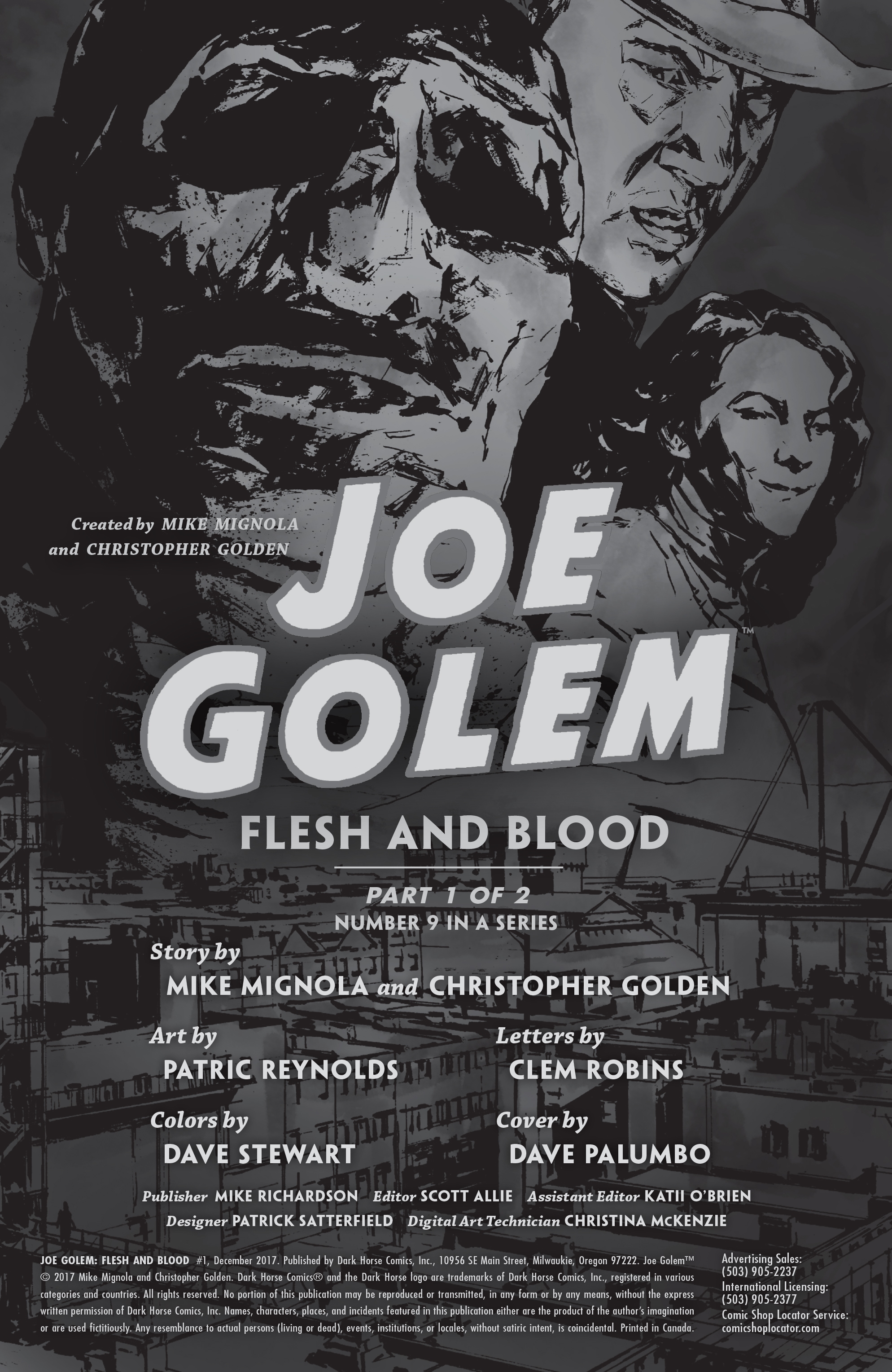 Joe Golem: Occult Detective-- Flesh and Blood (2017): Chapter 1 - Page 2