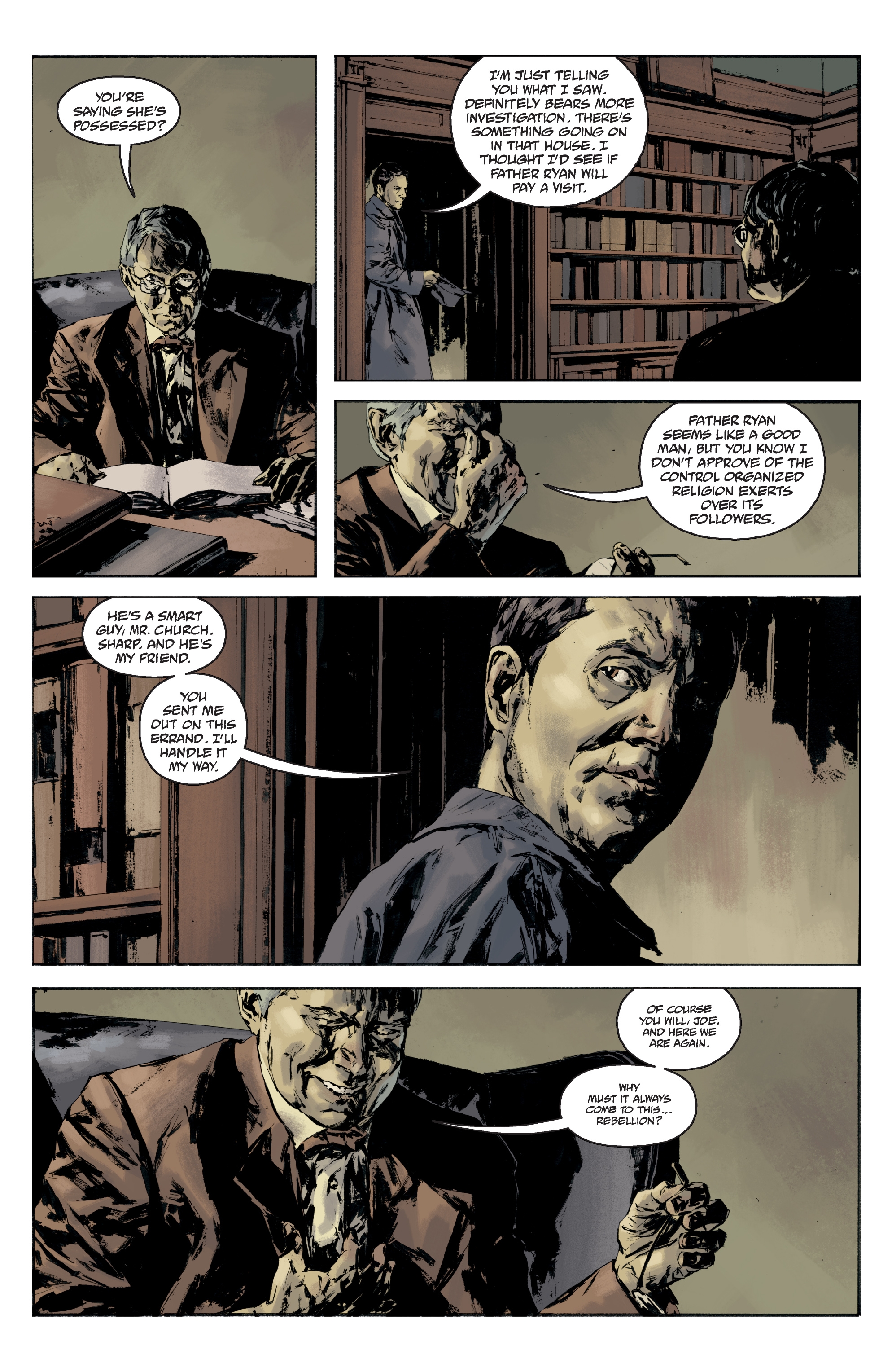 Joe Golem: Occult Detective-- Flesh and Blood (2017) issue 1 - Page 17