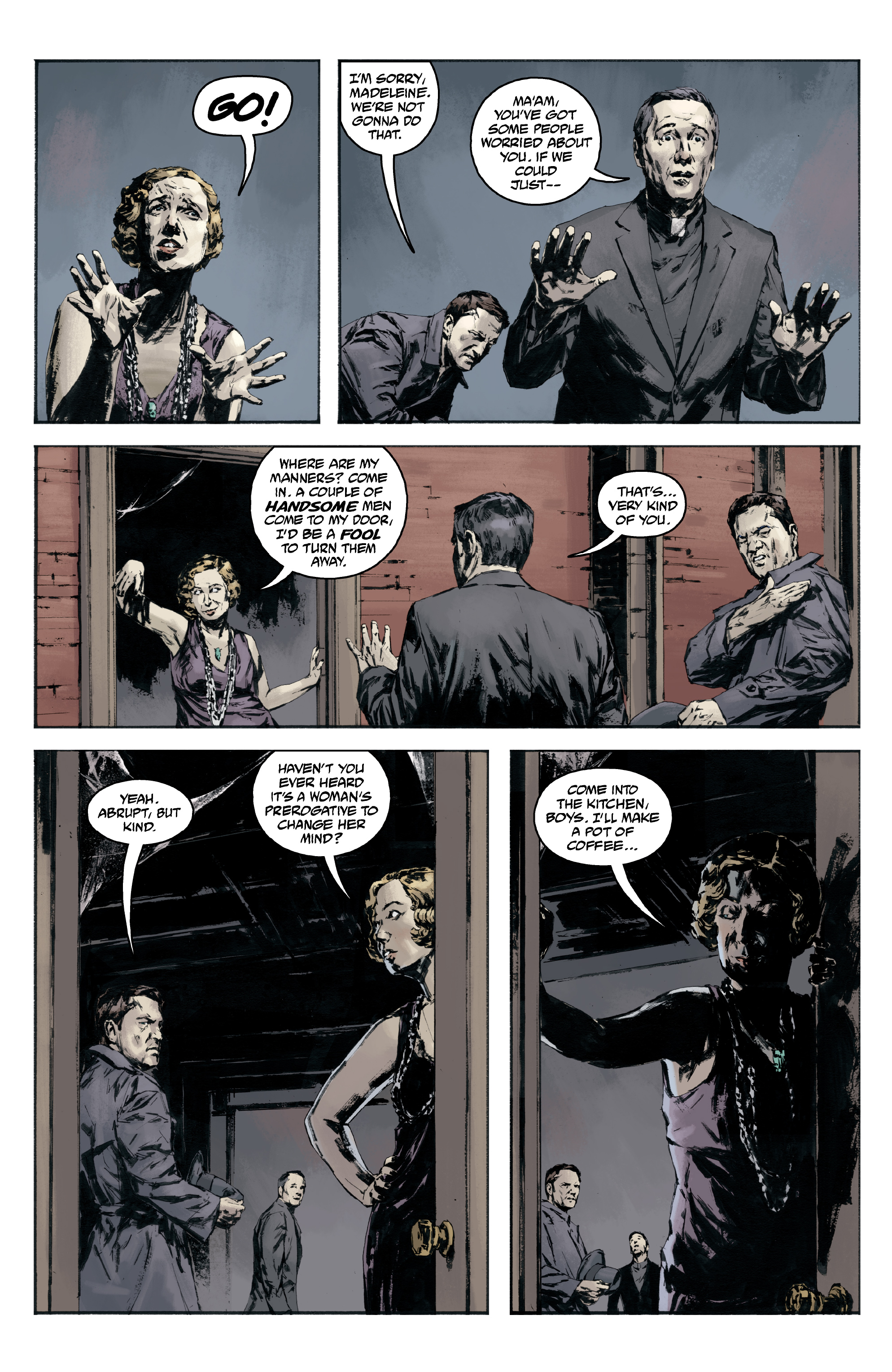 Joe Golem: Occult Detective-- Flesh and Blood (2017): Chapter 2 - Page 3