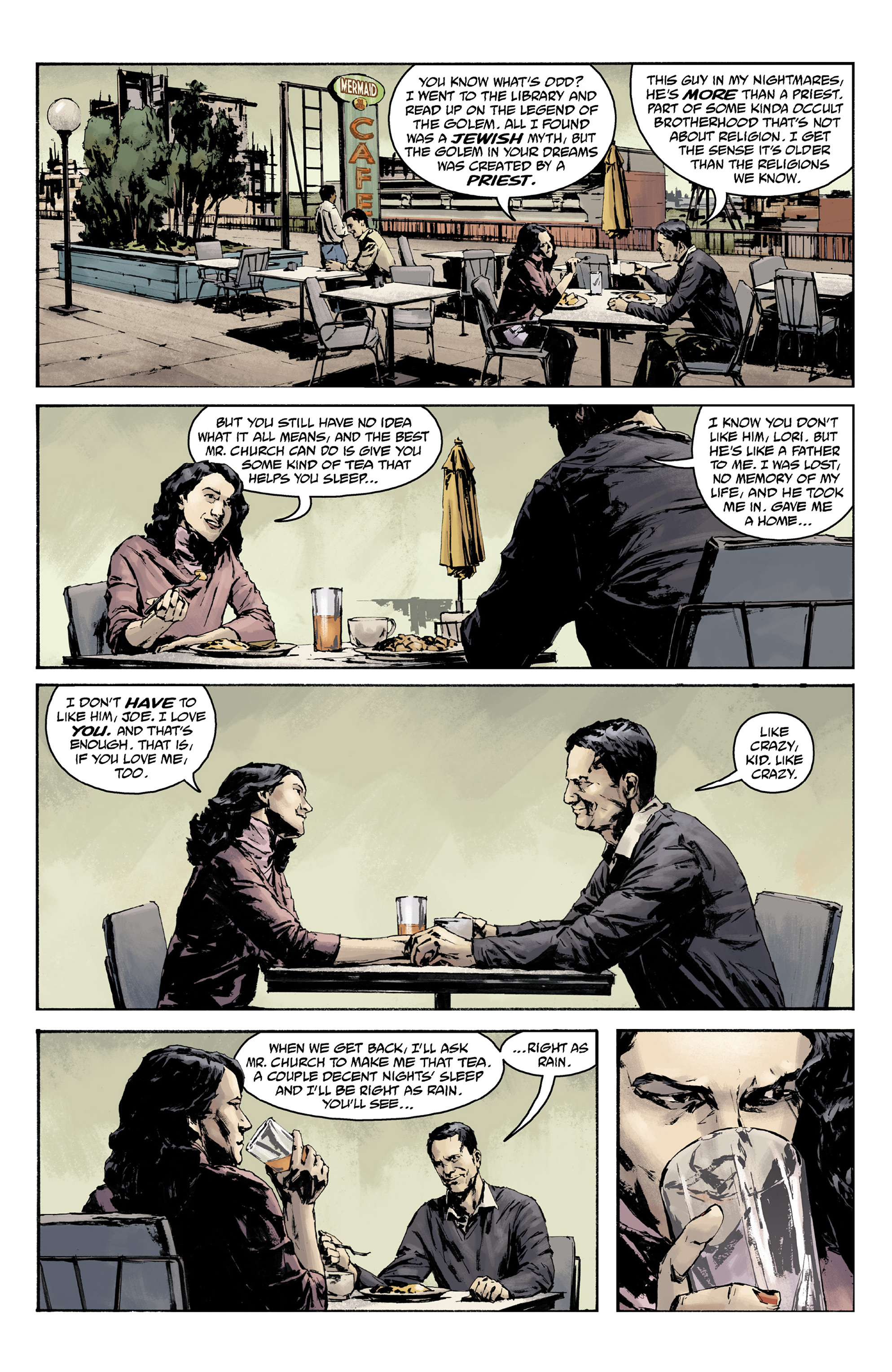 Joe Golem: Occult Detective - The Outer Dark issue 1 - Page 10