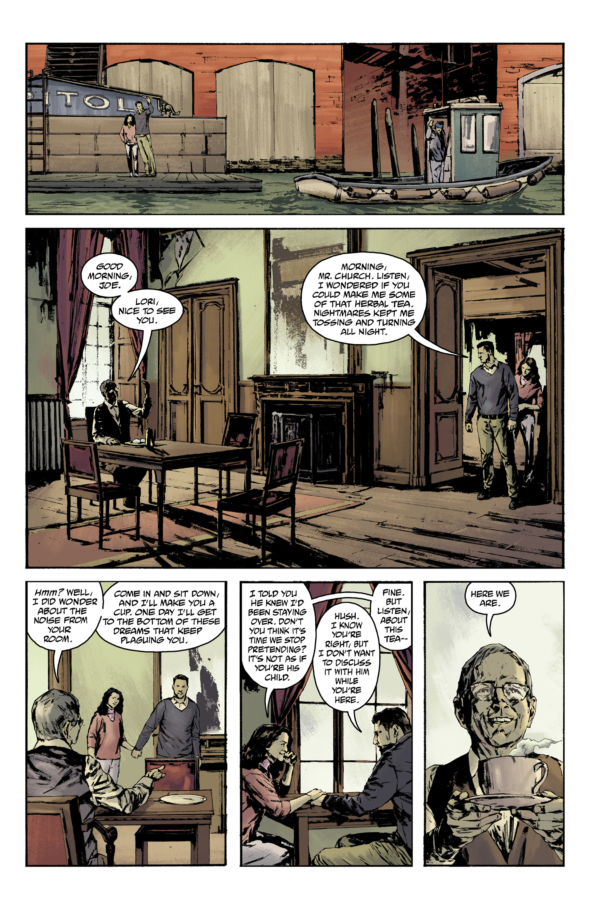 Joe Golem: Occult Detective - The Outer Dark issue 1 - Page 16