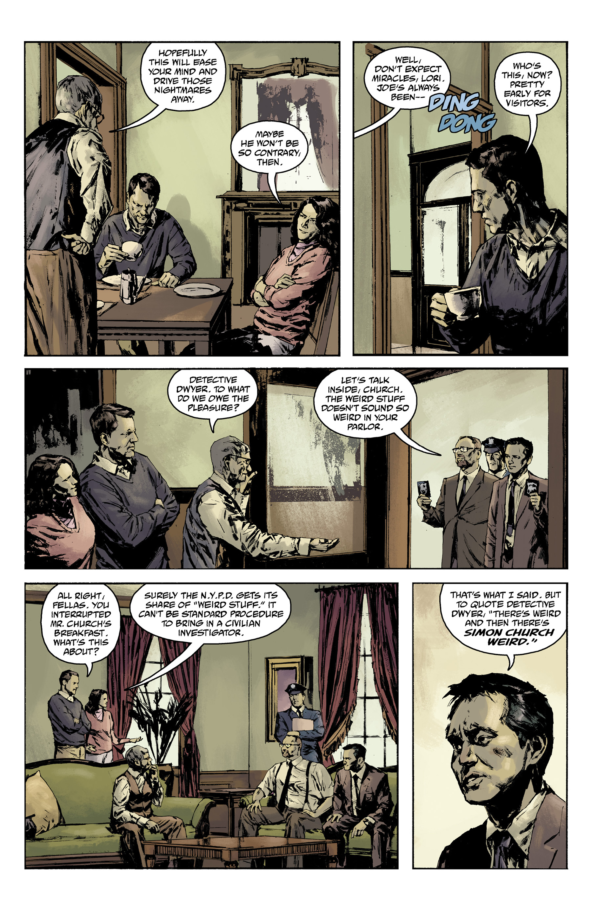 Joe Golem: Occult Detective - The Outer Dark issue 1 - Page 17