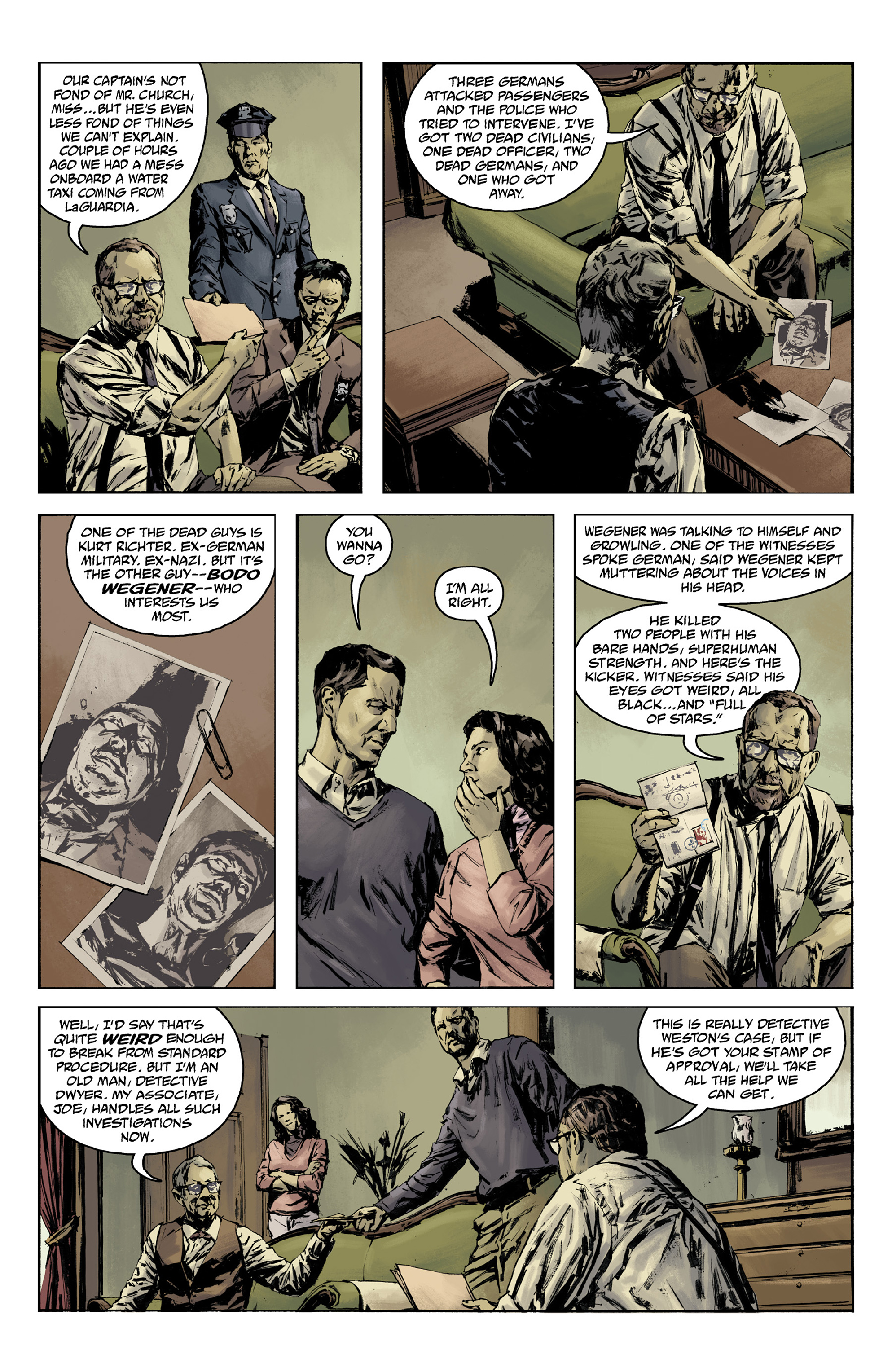 Joe Golem: Occult Detective - The Outer Dark issue 1 - Page 18