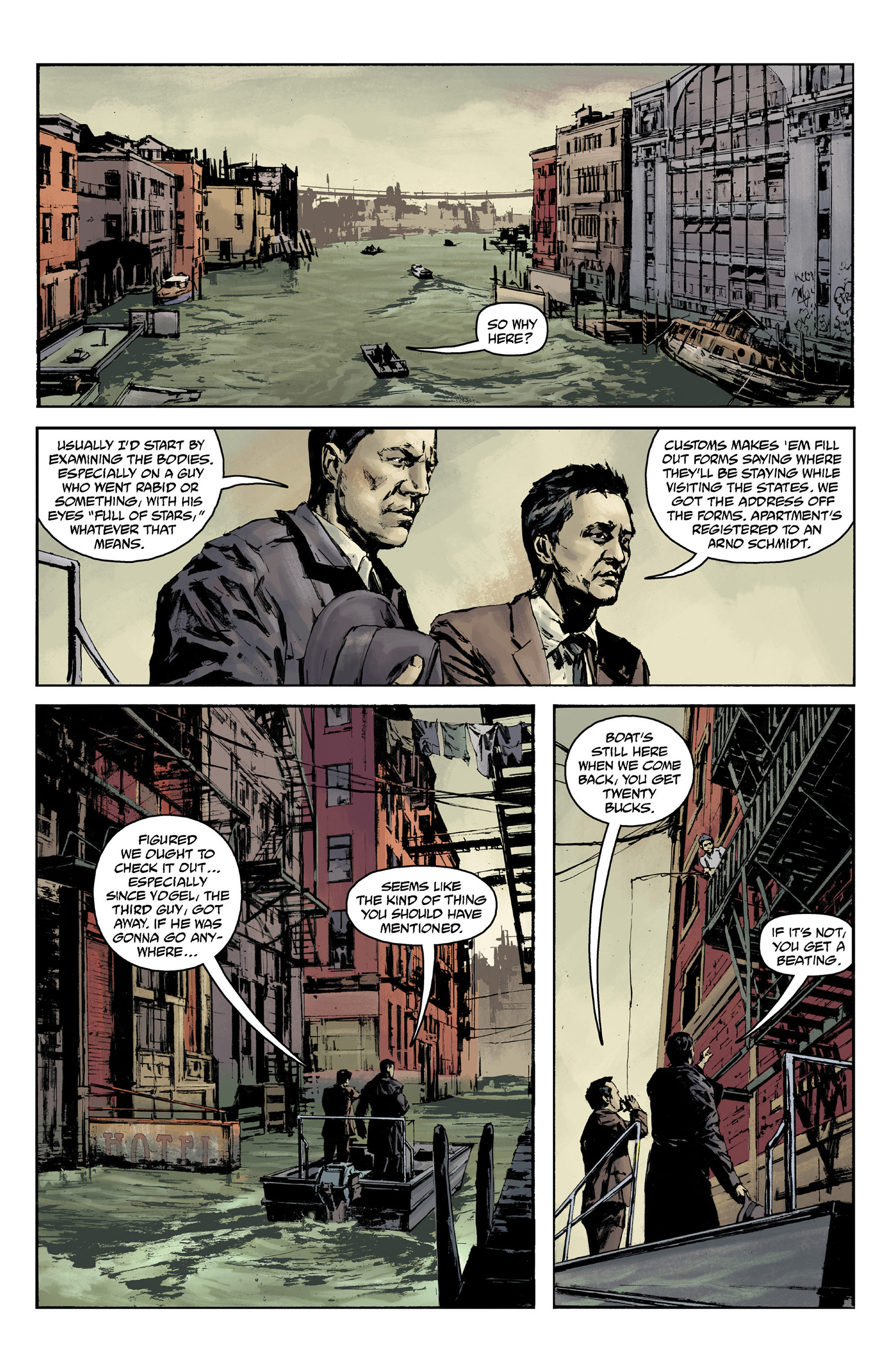 Joe Golem: Occult Detective - The Outer Dark issue 1 - Page 20