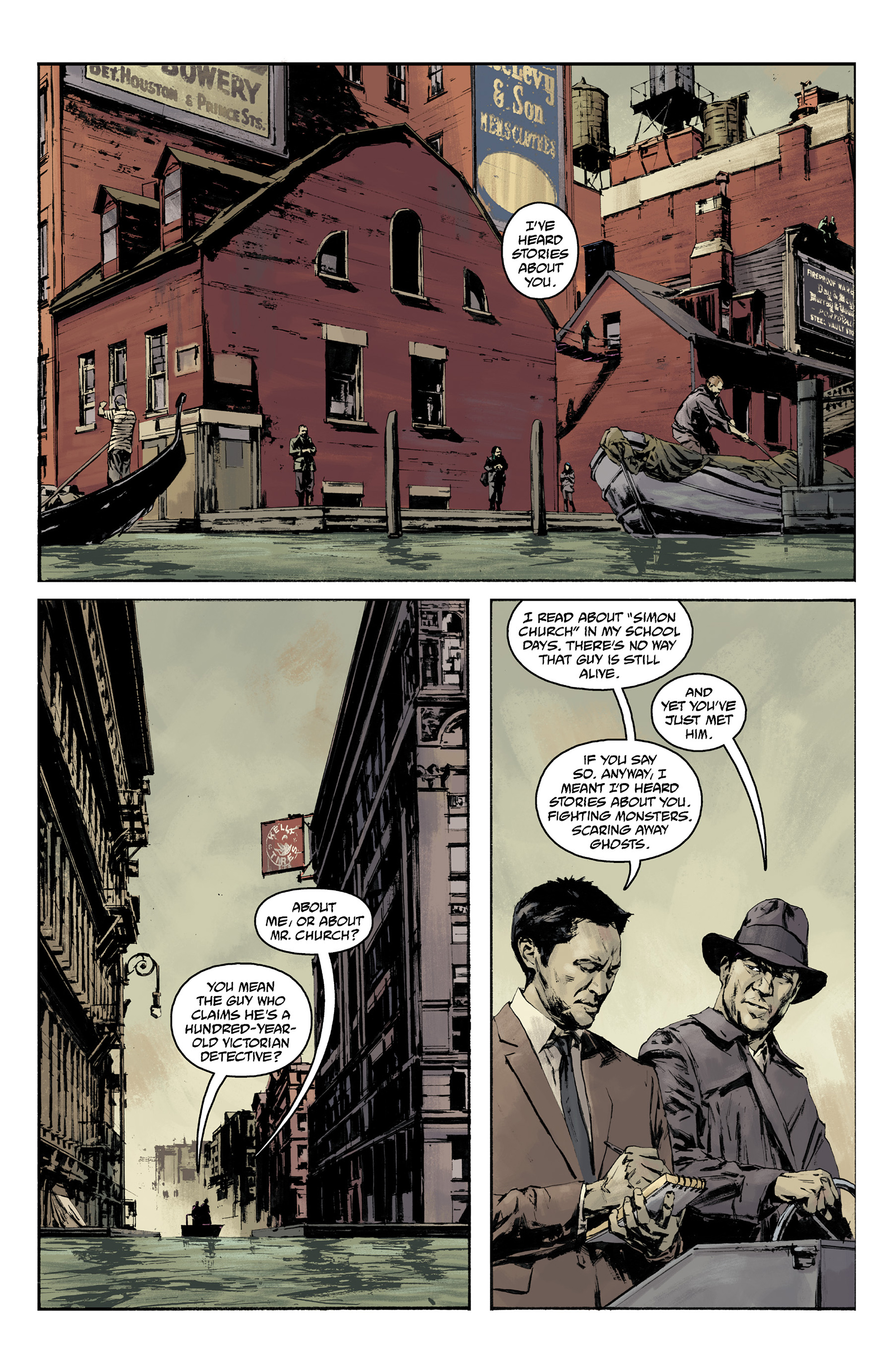 Joe Golem: Occult Detective - The Outer Dark issue 2 - Page 3