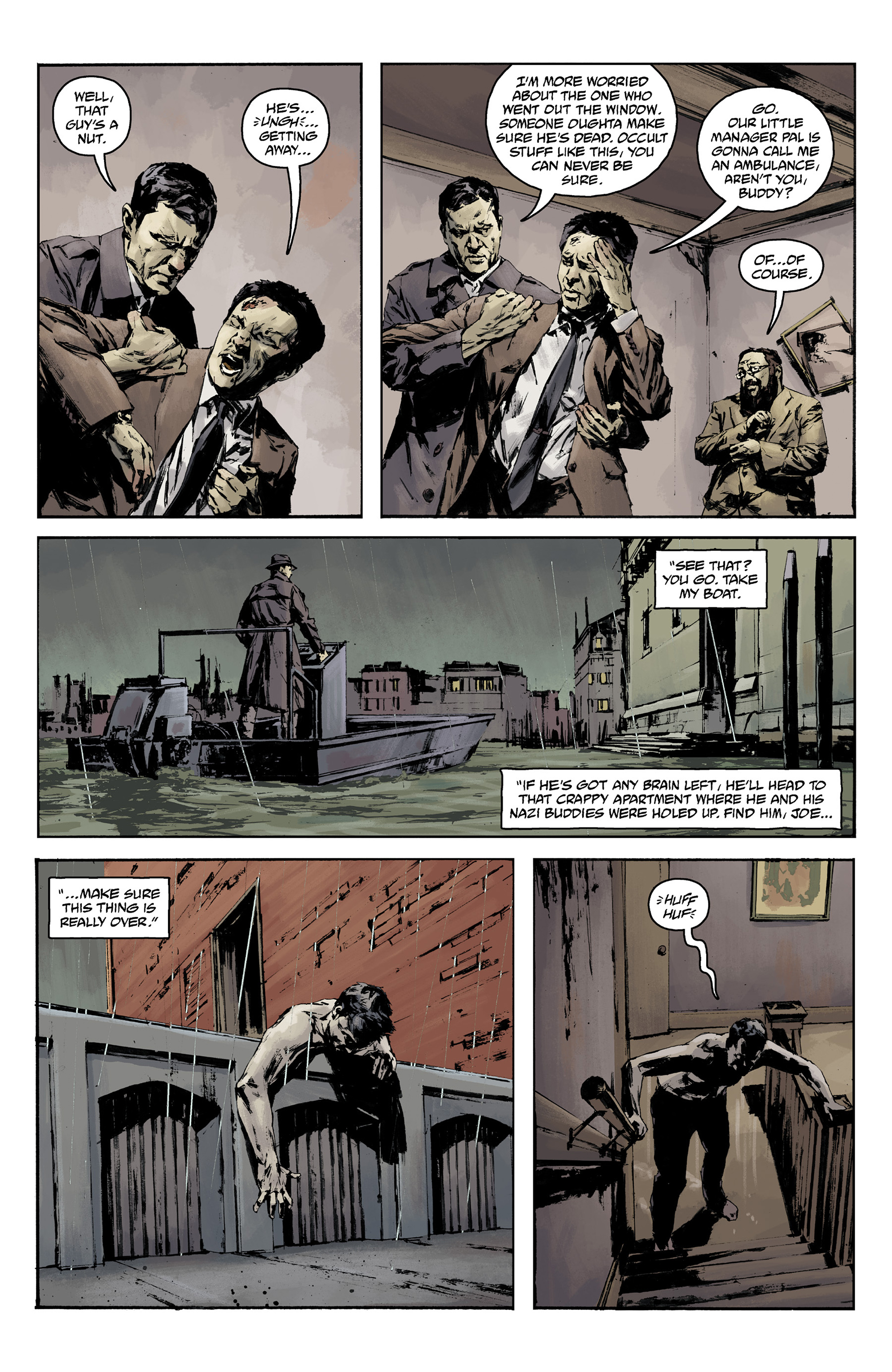 Joe Golem: Occult Detective - The Outer Dark issue 2 - Page 19