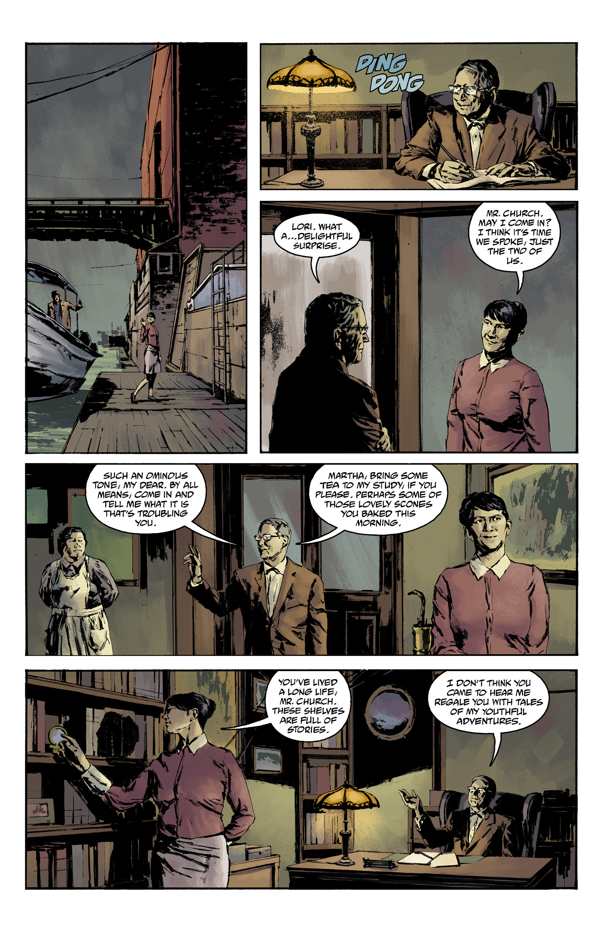 Joe Golem: Occult Detective - The Outer Dark issue 2 - Page 21