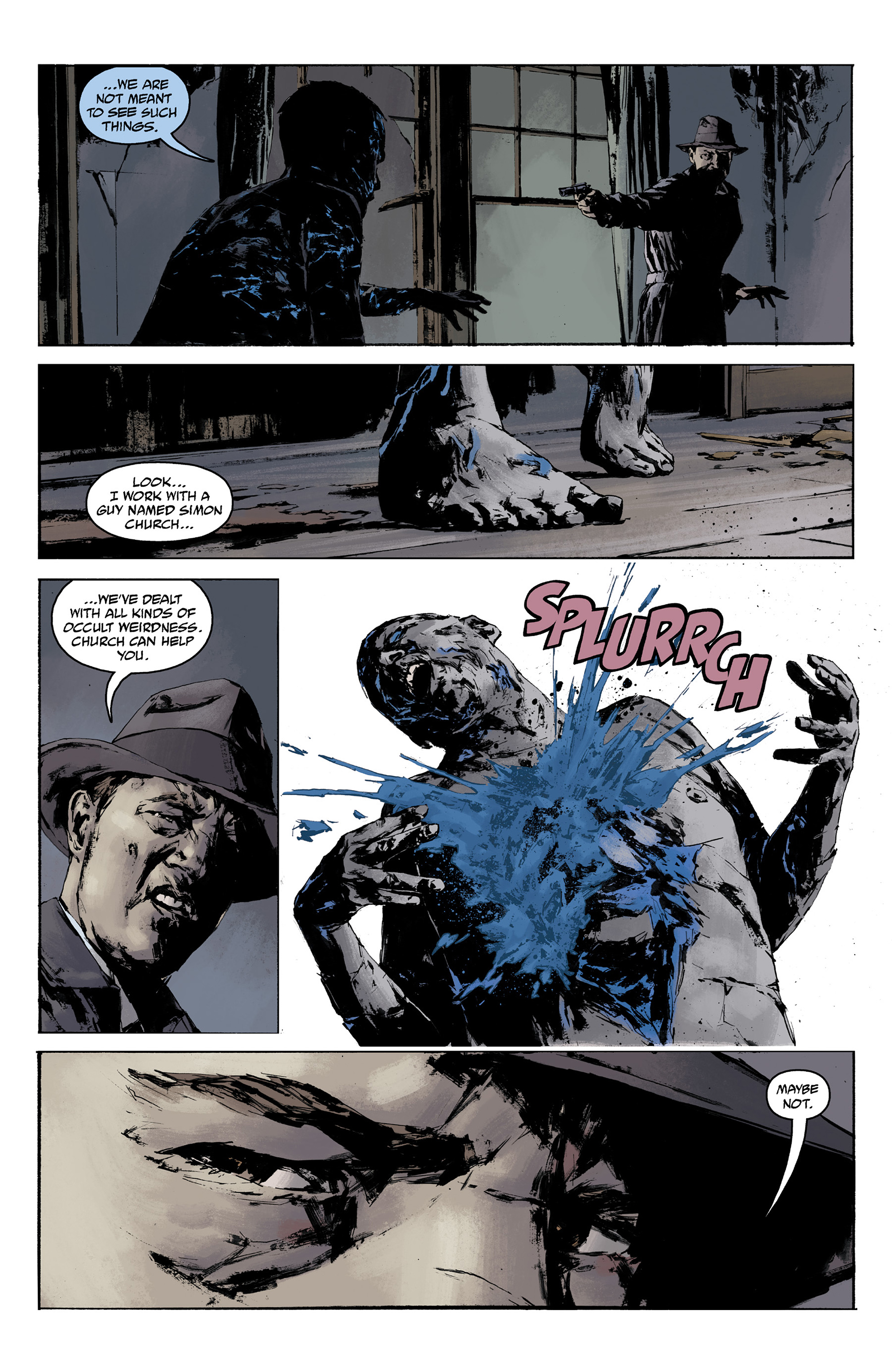 Joe Golem: Occult Detective - The Outer Dark issue 3 - Page 9