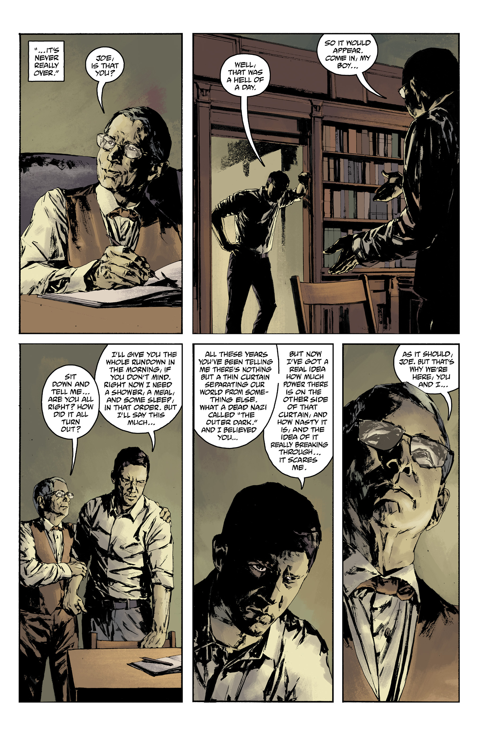 Joe Golem: Occult Detective - The Outer Dark issue 3 - Page 16