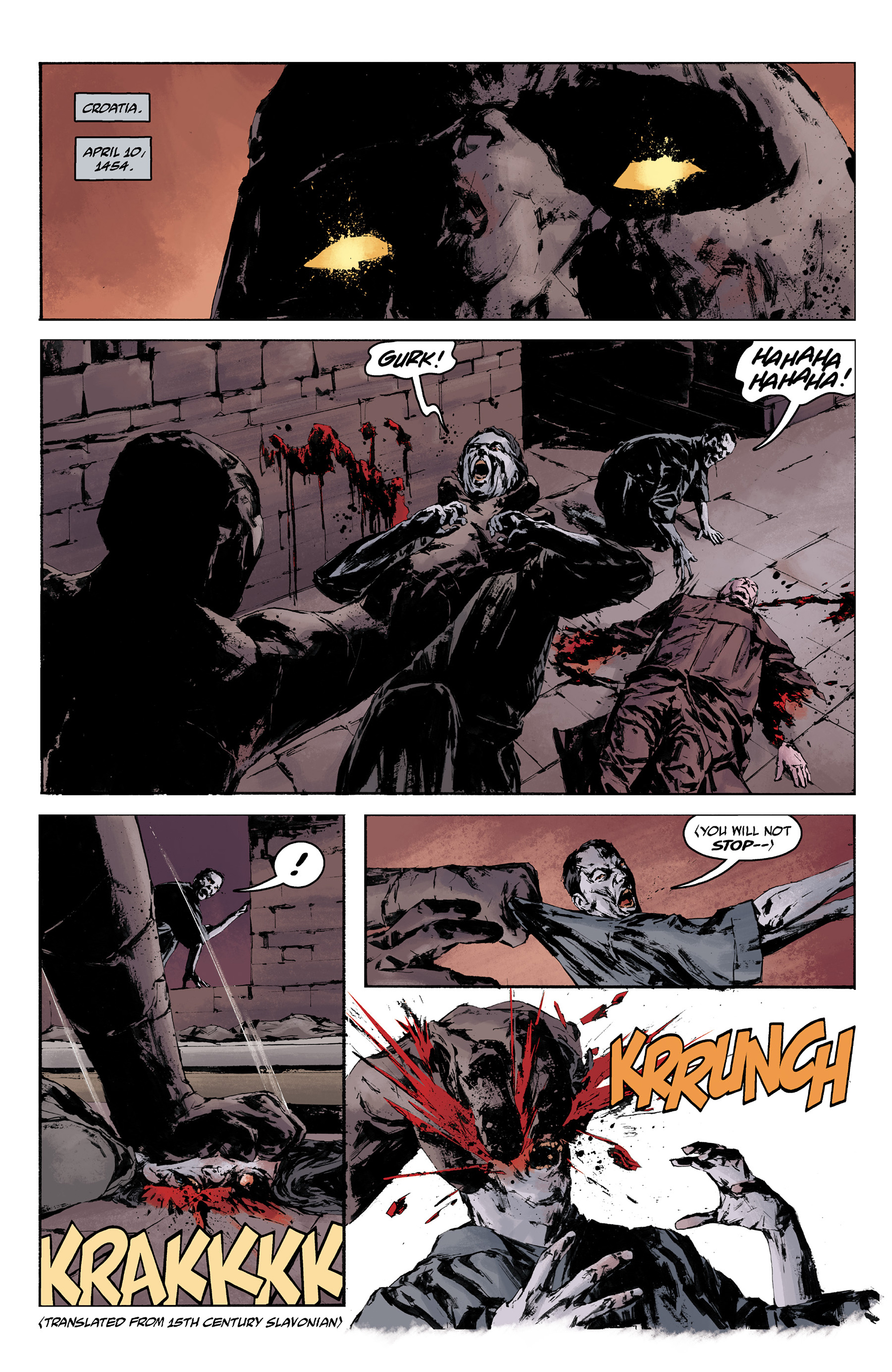 Joe Golem: Occult Detective - The Outer Dark issue 3 - Page 20