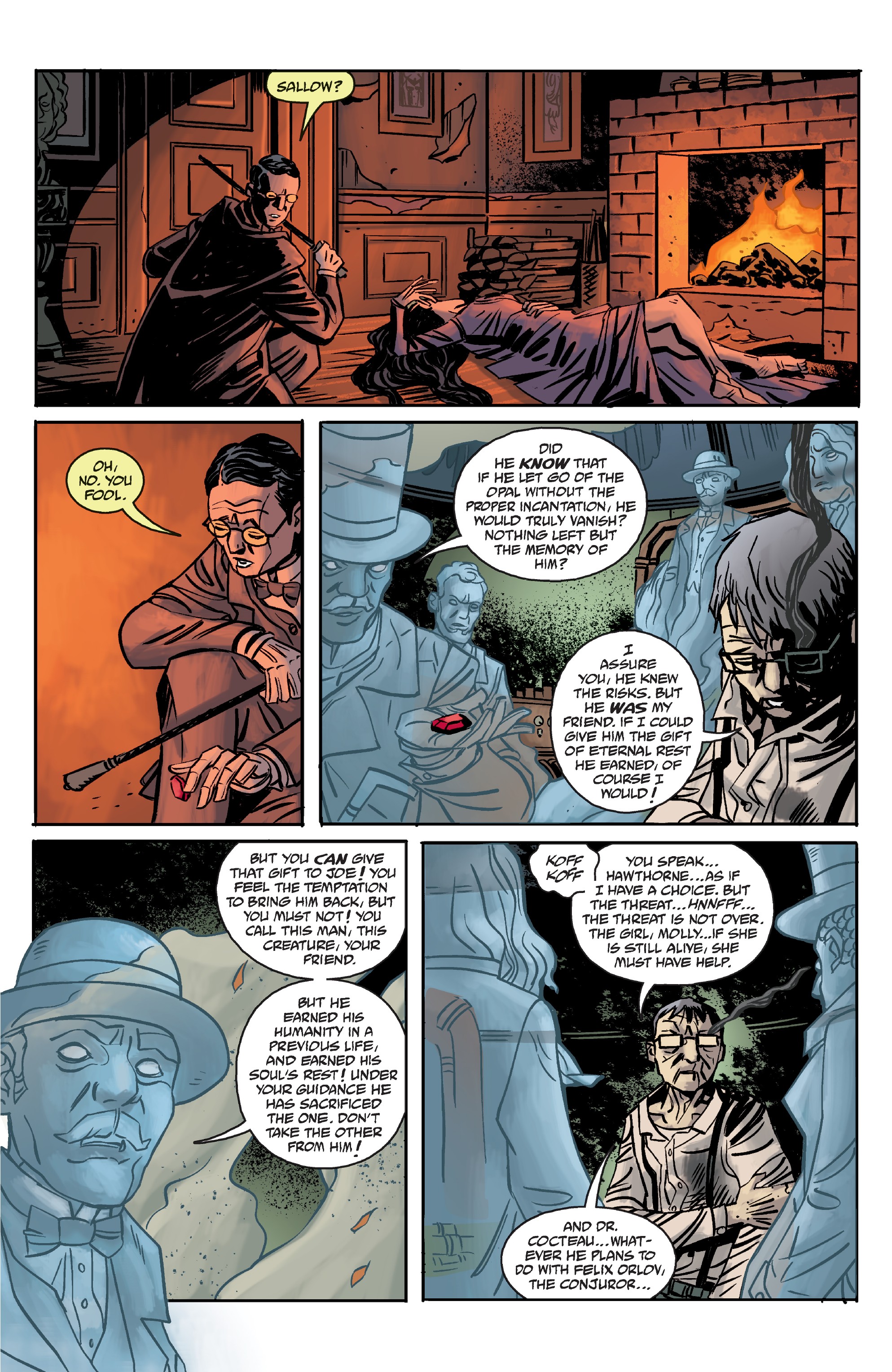 Joe Golem: Occult Detective—The Conjurors (2019-) issue 1 - Page 21