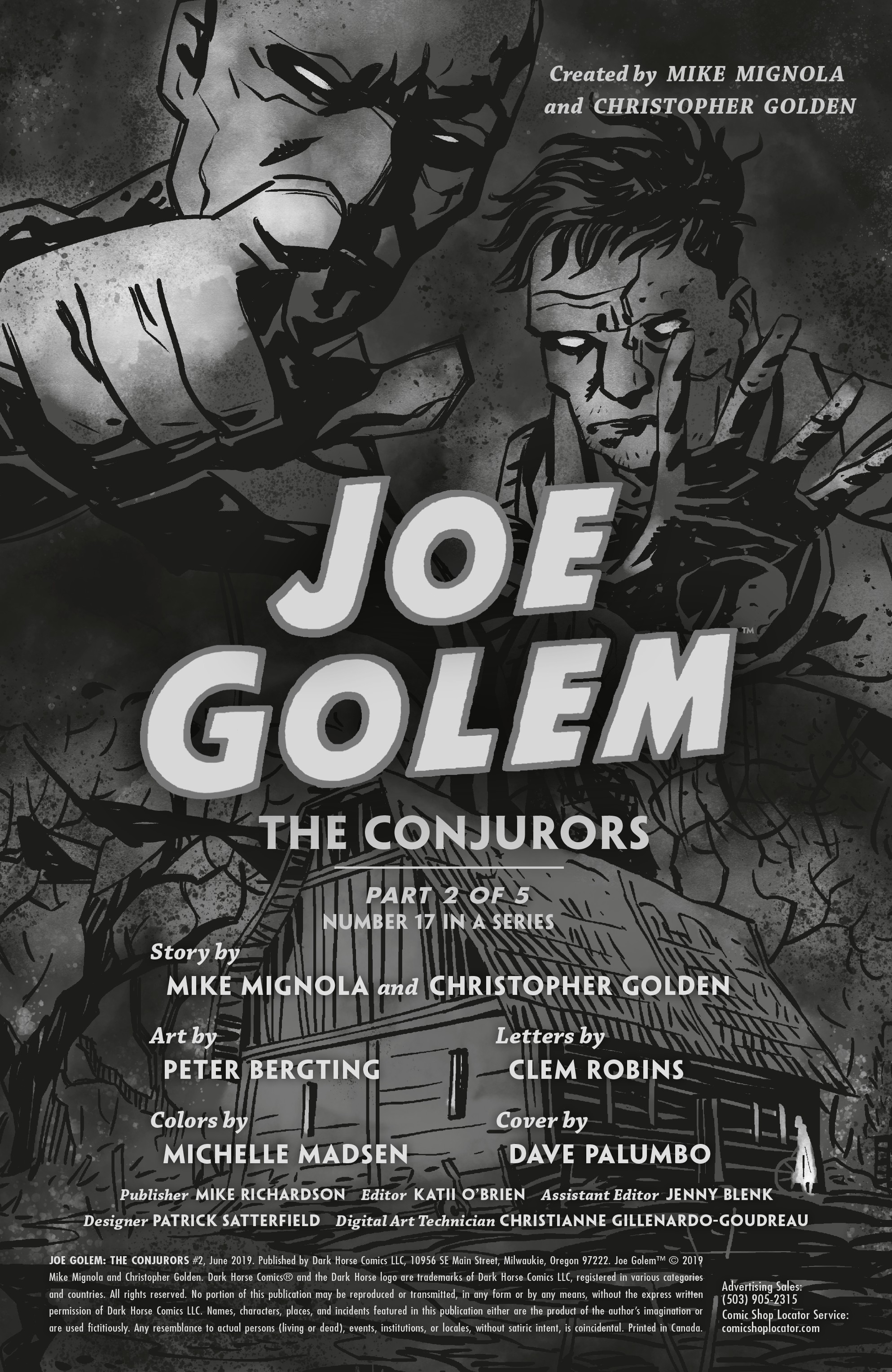Joe Golem: Occult Detective—The Conjurors (2019-): Chapter 2 - Page 2