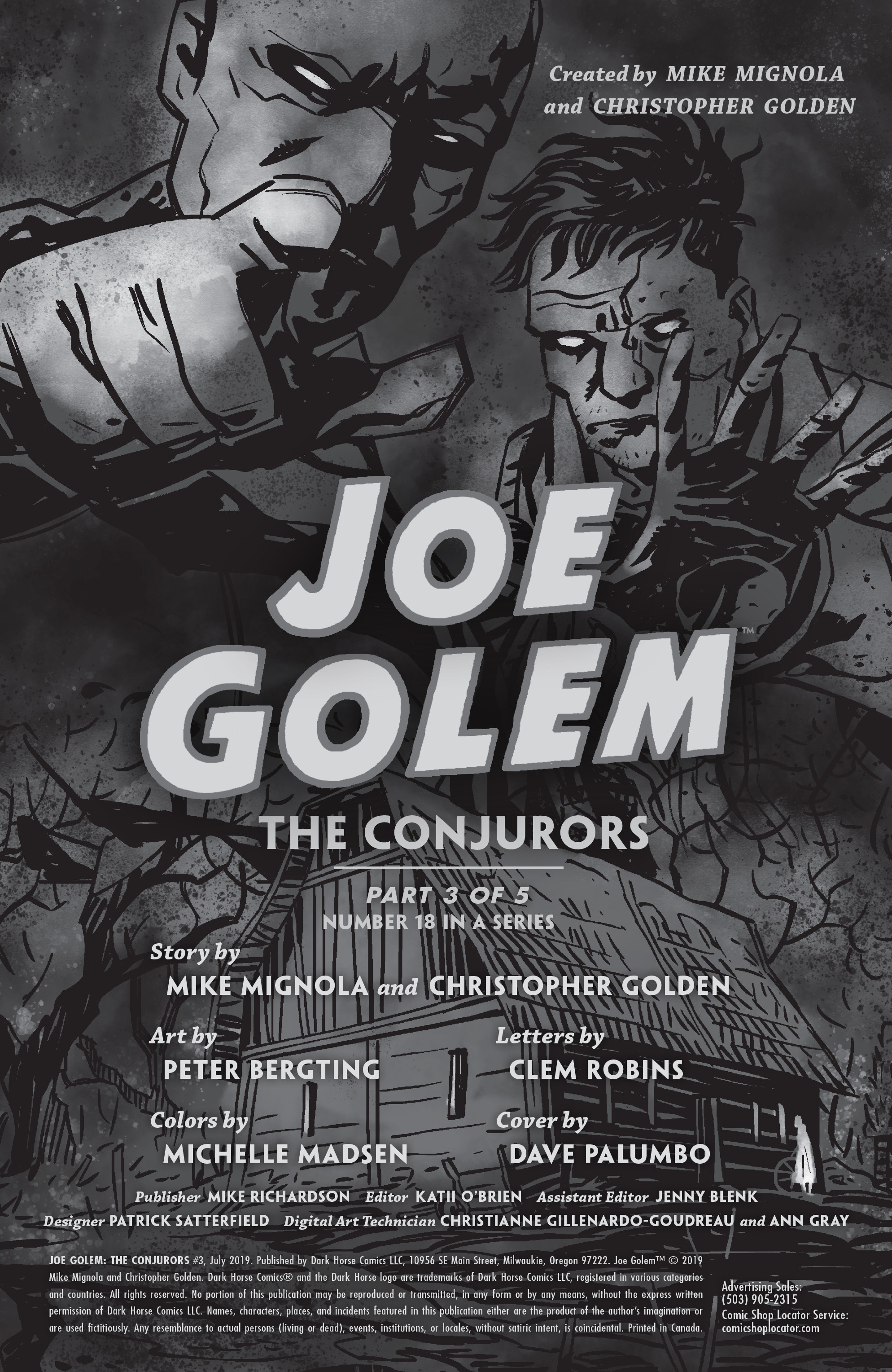 Joe Golem: Occult Detective—The Conjurors (2019-): Chapter 3 - Page 2