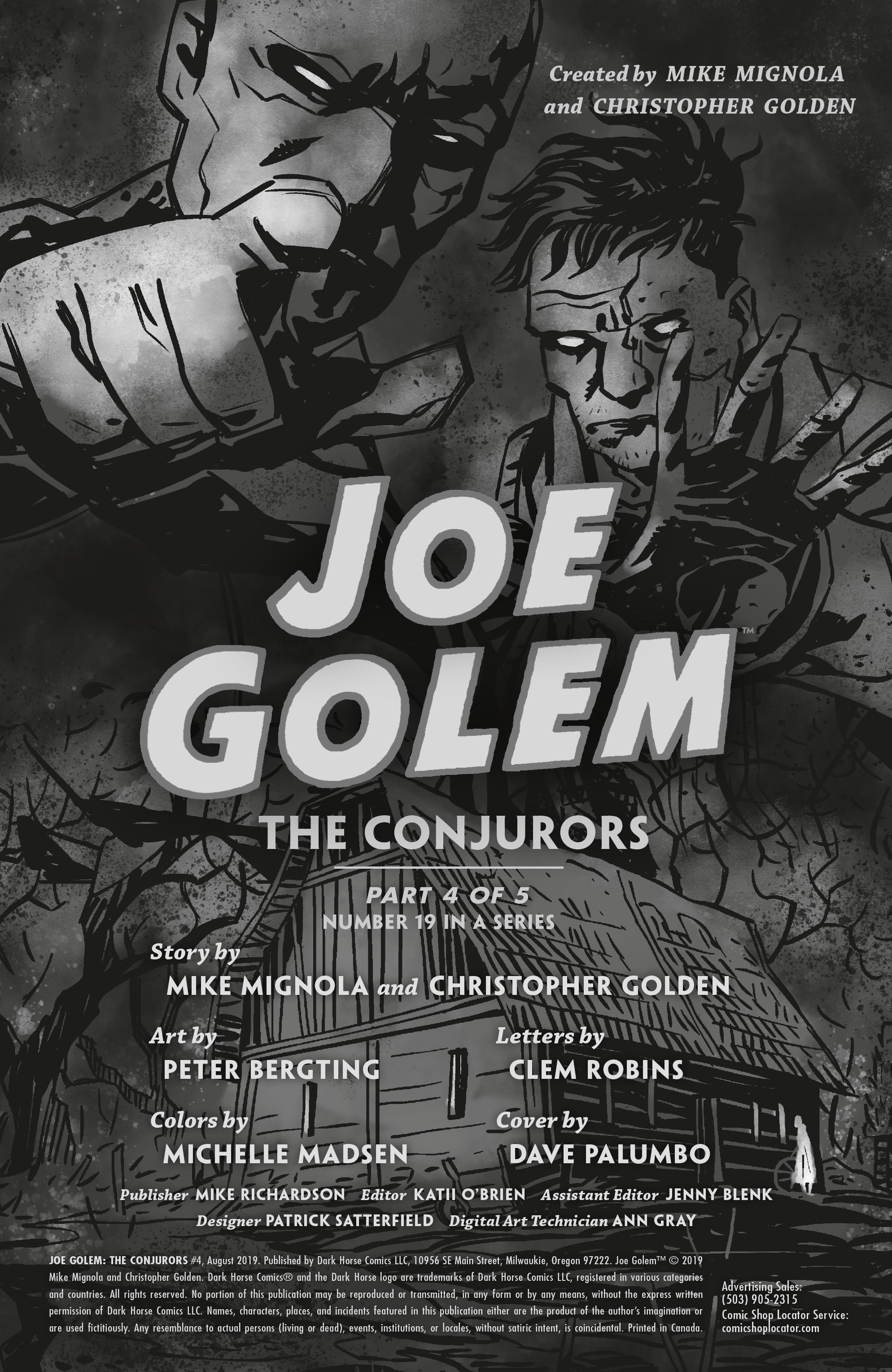 Joe Golem: Occult Detective—The Conjurors (2019-): Chapter 4 - Page 2
