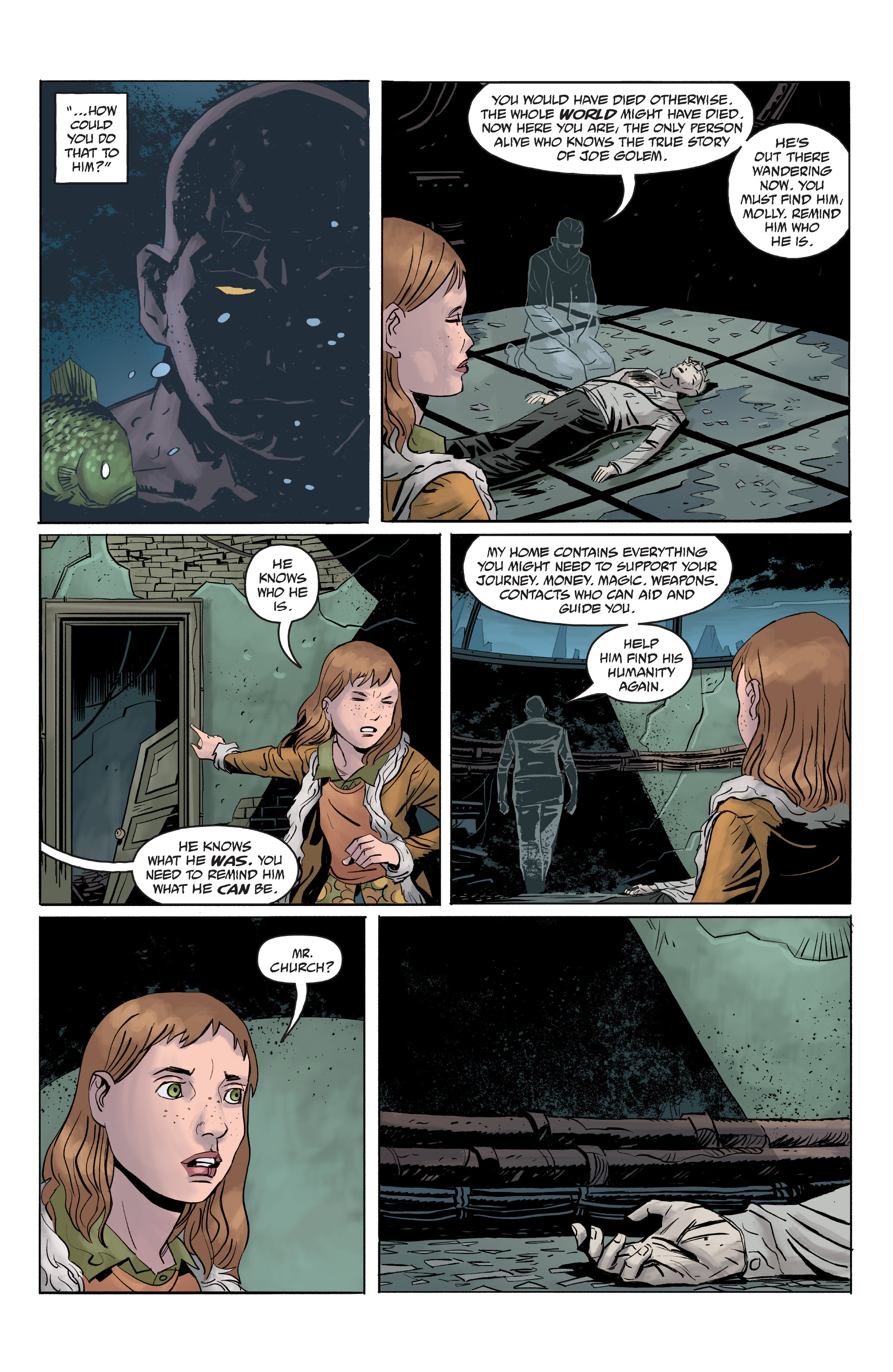 Joe Golem: Occult Detective—The Conjurors (2019-) issue 5 - Page 23