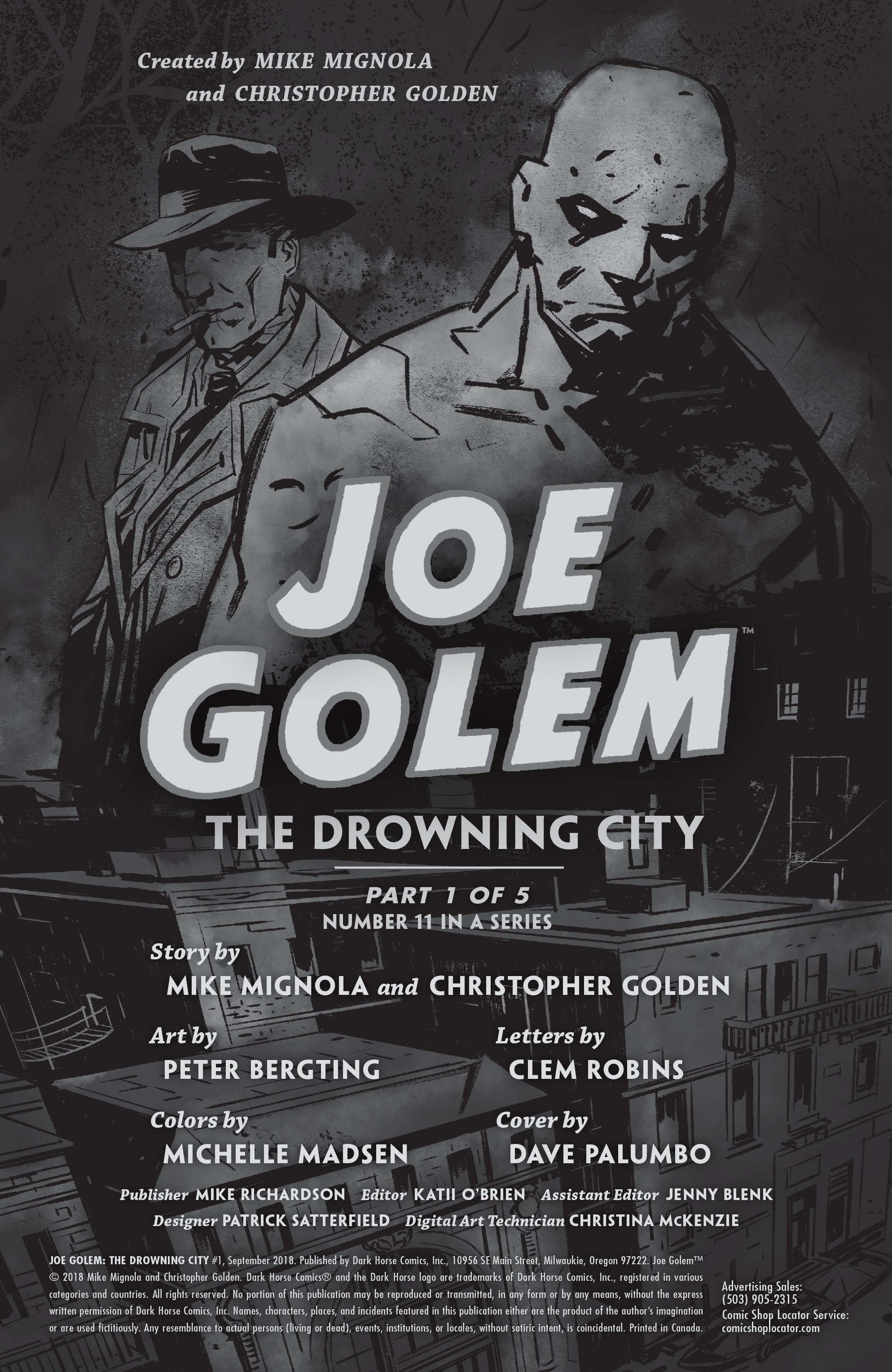 Joe Golem: Occult Detective--The Drowning City (2018-): Chapter 1 - Page 2