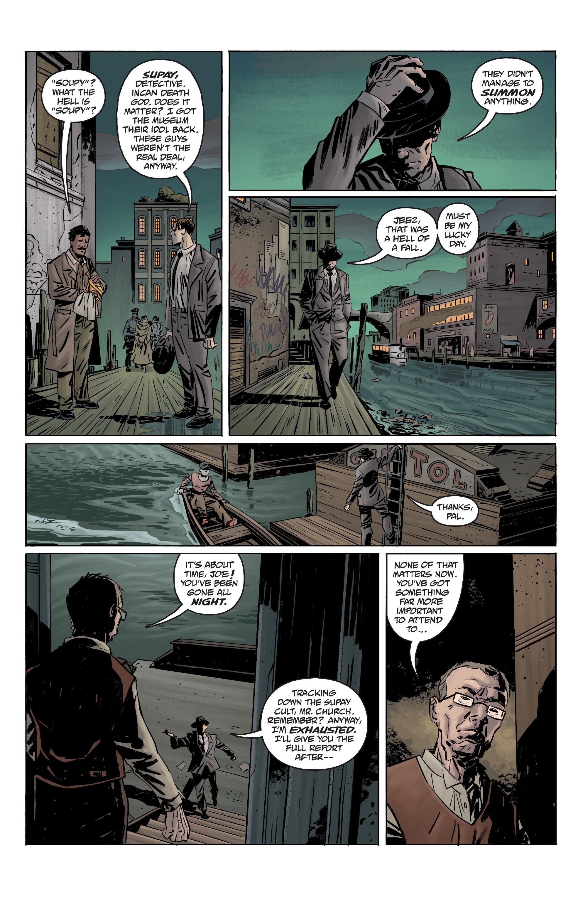 Joe Golem: Occult Detective--The Drowning City (2018-) issue 1 - Page 15