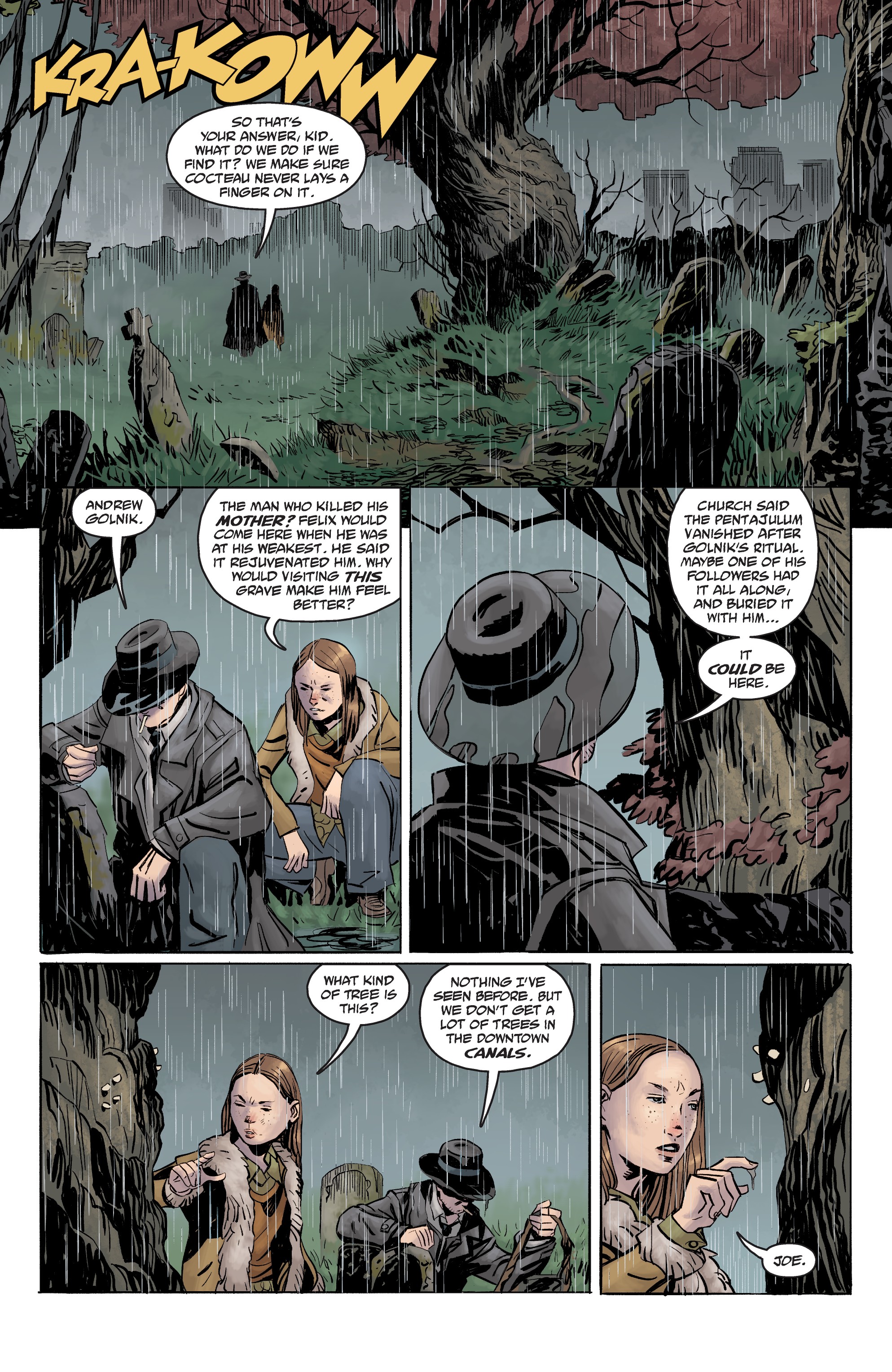 Joe Golem: Occult Detective--The Drowning City (2018-) issue 3 - Page 22