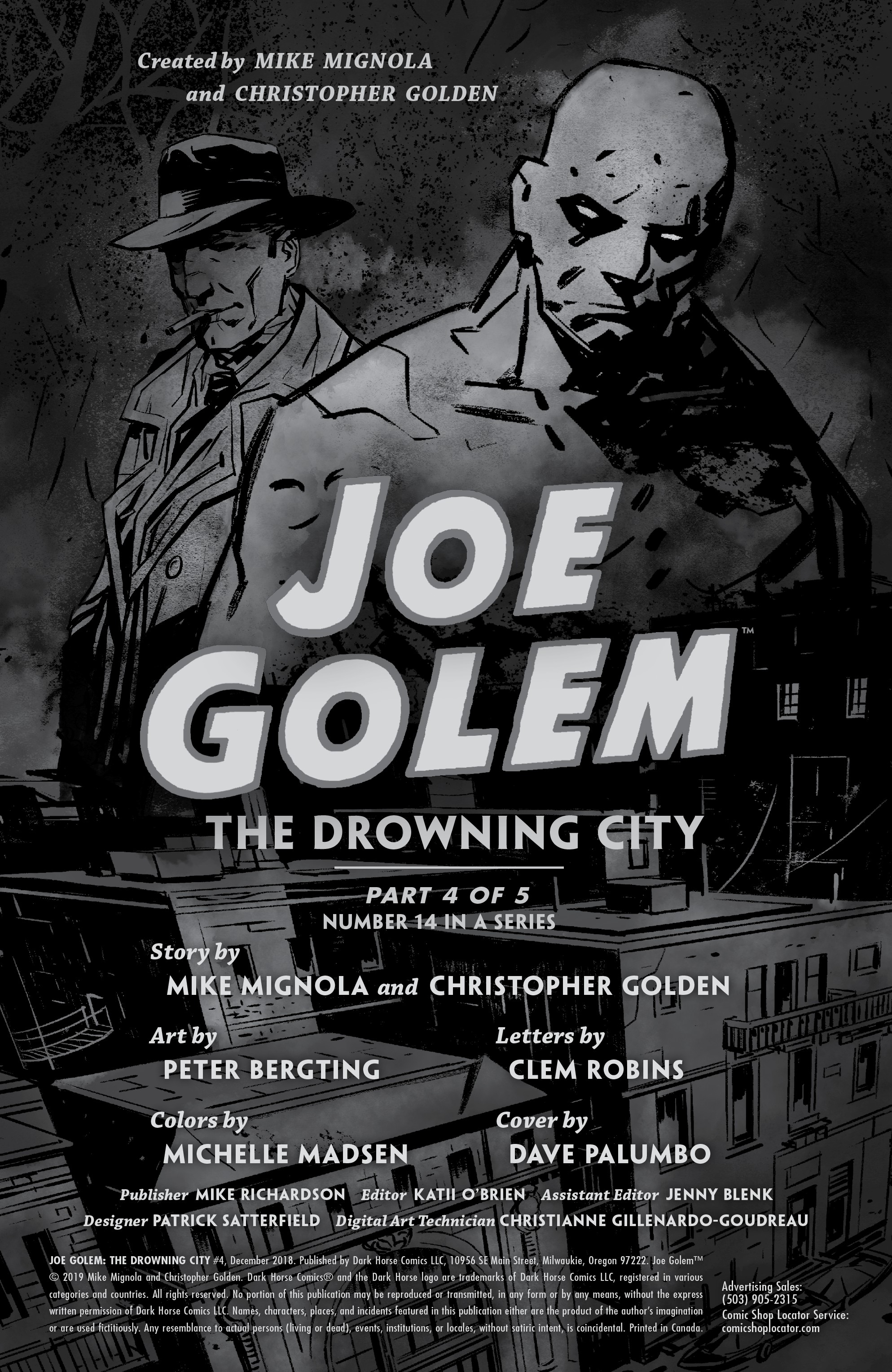 Joe Golem: Occult Detective--The Drowning City (2018-): Chapter 4 - Page 2