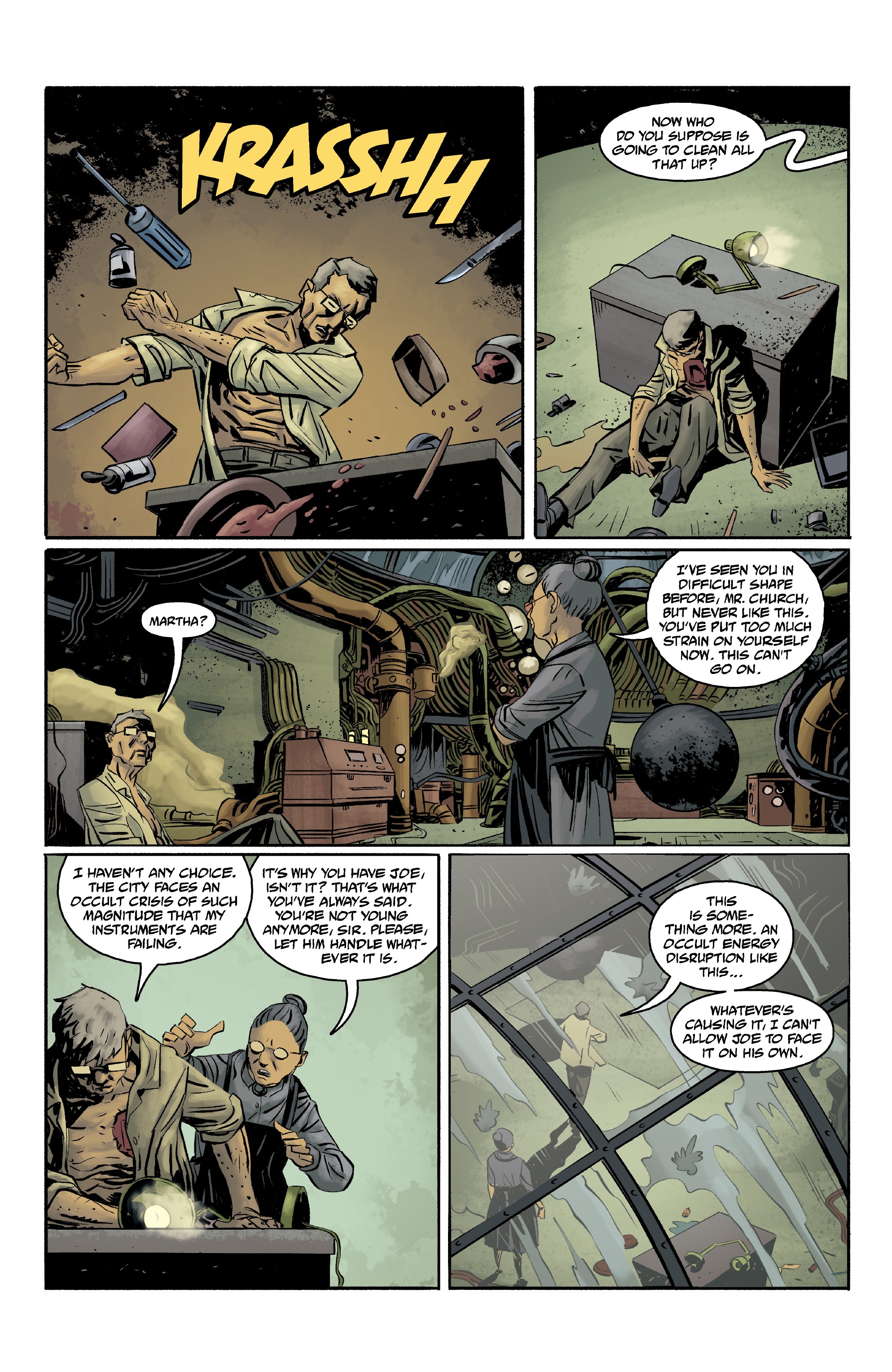 Joe Golem: Occult Detective--The Drowning City (2018-) issue 4 - Page 6