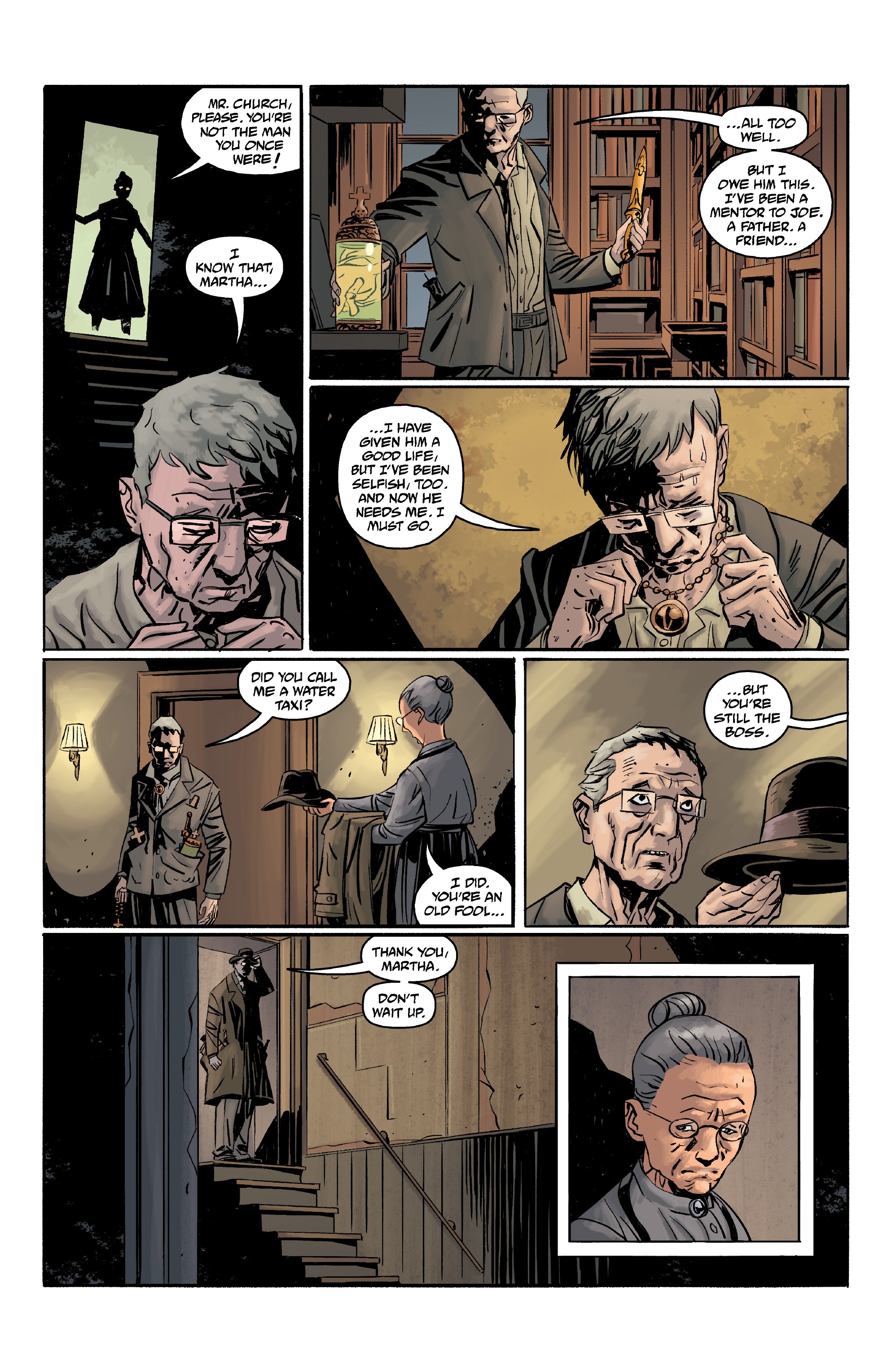 Joe Golem: Occult Detective--The Drowning City (2018-) issue 4 - Page 7