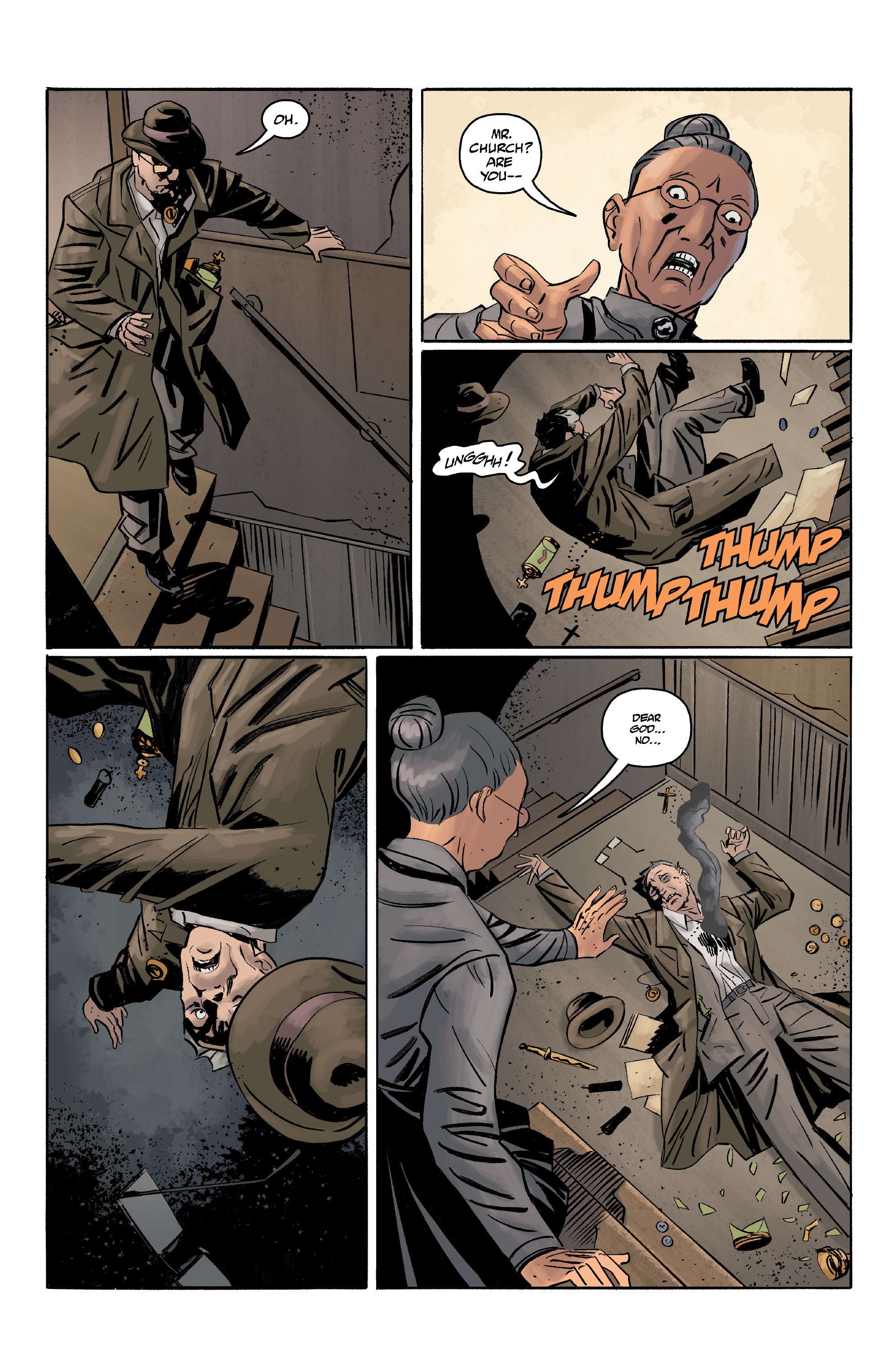 Joe Golem: Occult Detective--The Drowning City (2018-) issue 4 - Page 8