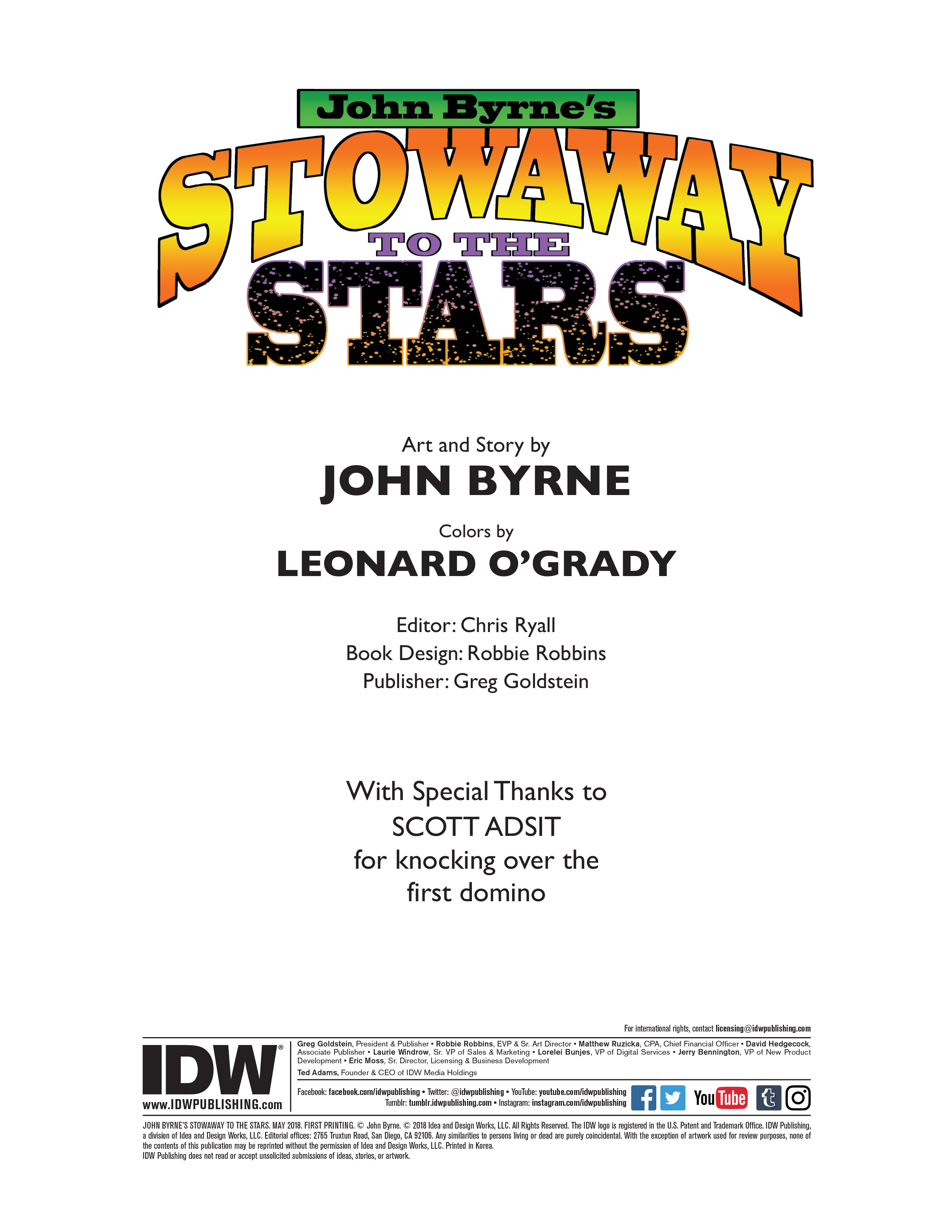John Byrne's Stowaway to the Stars (2018-): Chapter 1 - Page 2
