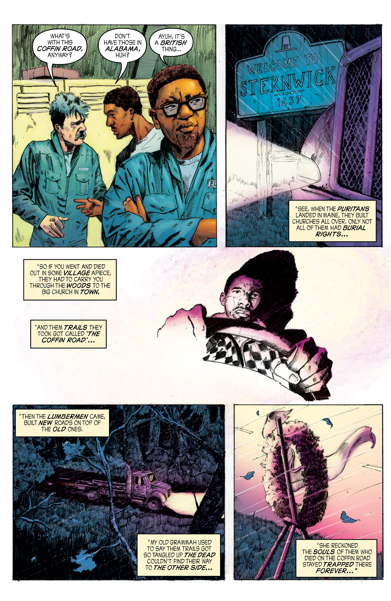 John Carpenter's Night Terrors: The Coffin Road (2023) issue TP - Page 17