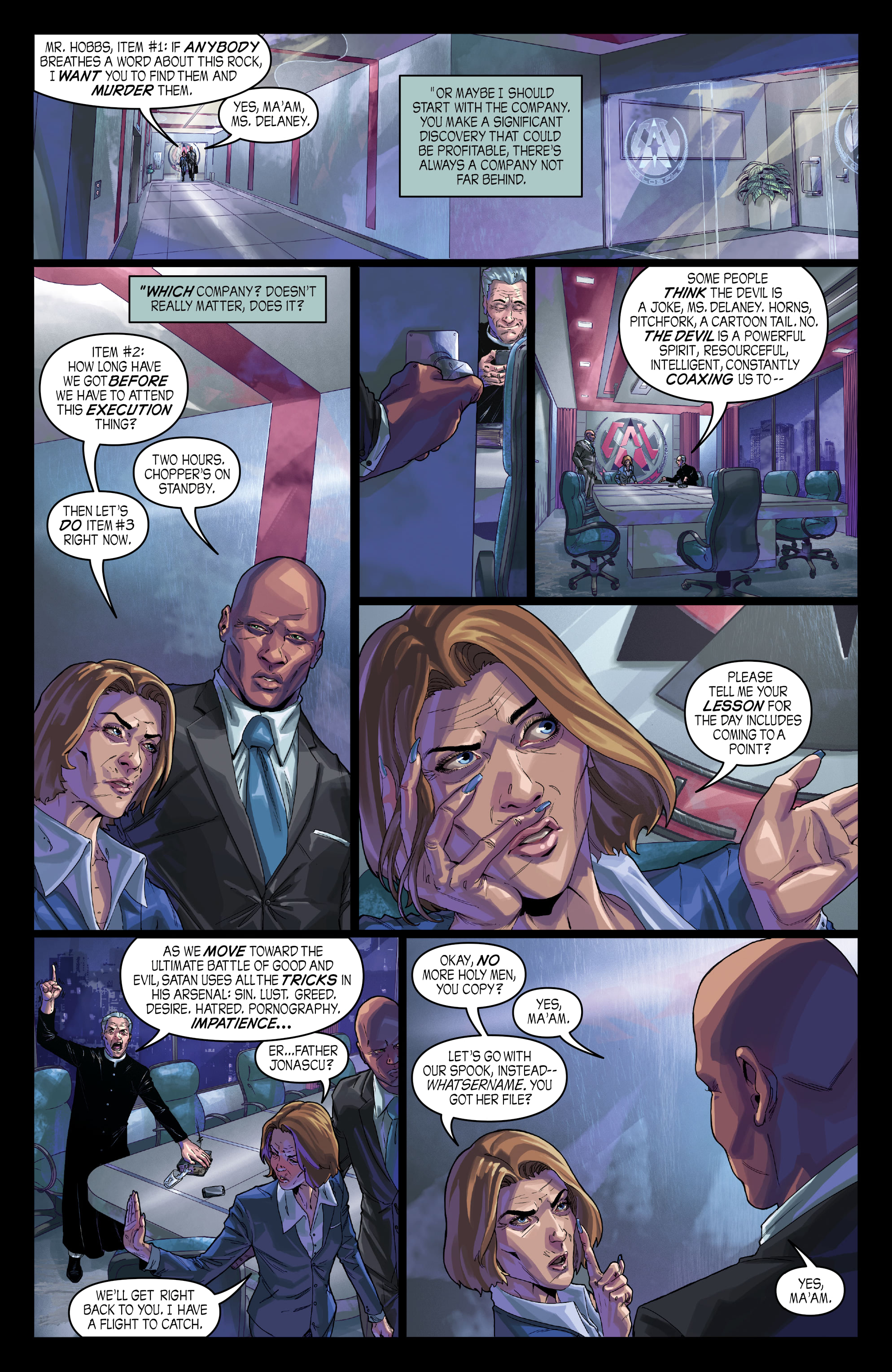 Tales Of Greed Chapter 1 John Carpenter's Tales of Science Fiction: Hell (2021-) Chapter 1 - Page 7