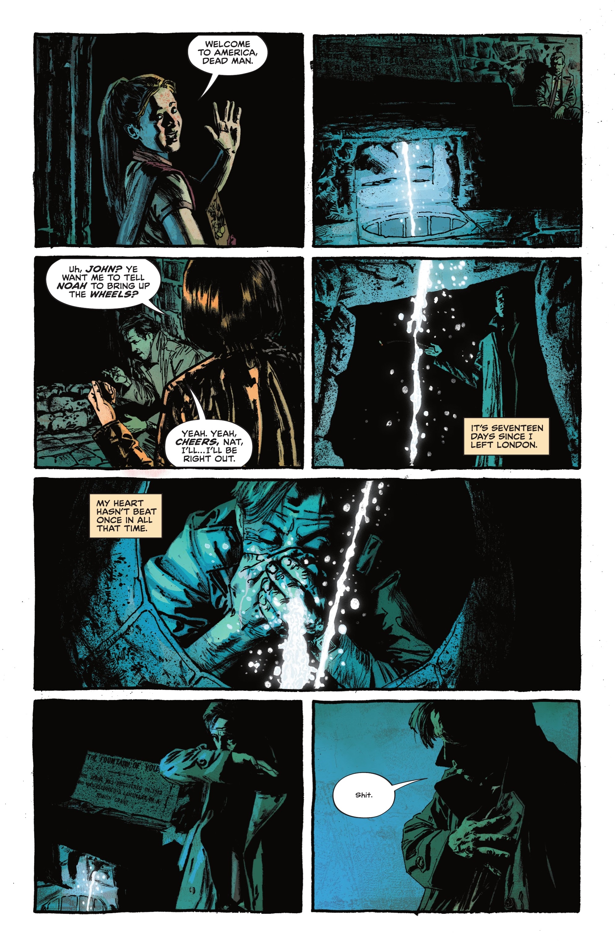 John Constantine, Hellblazer: Dead in America (2024-) issue 1 - Page 12