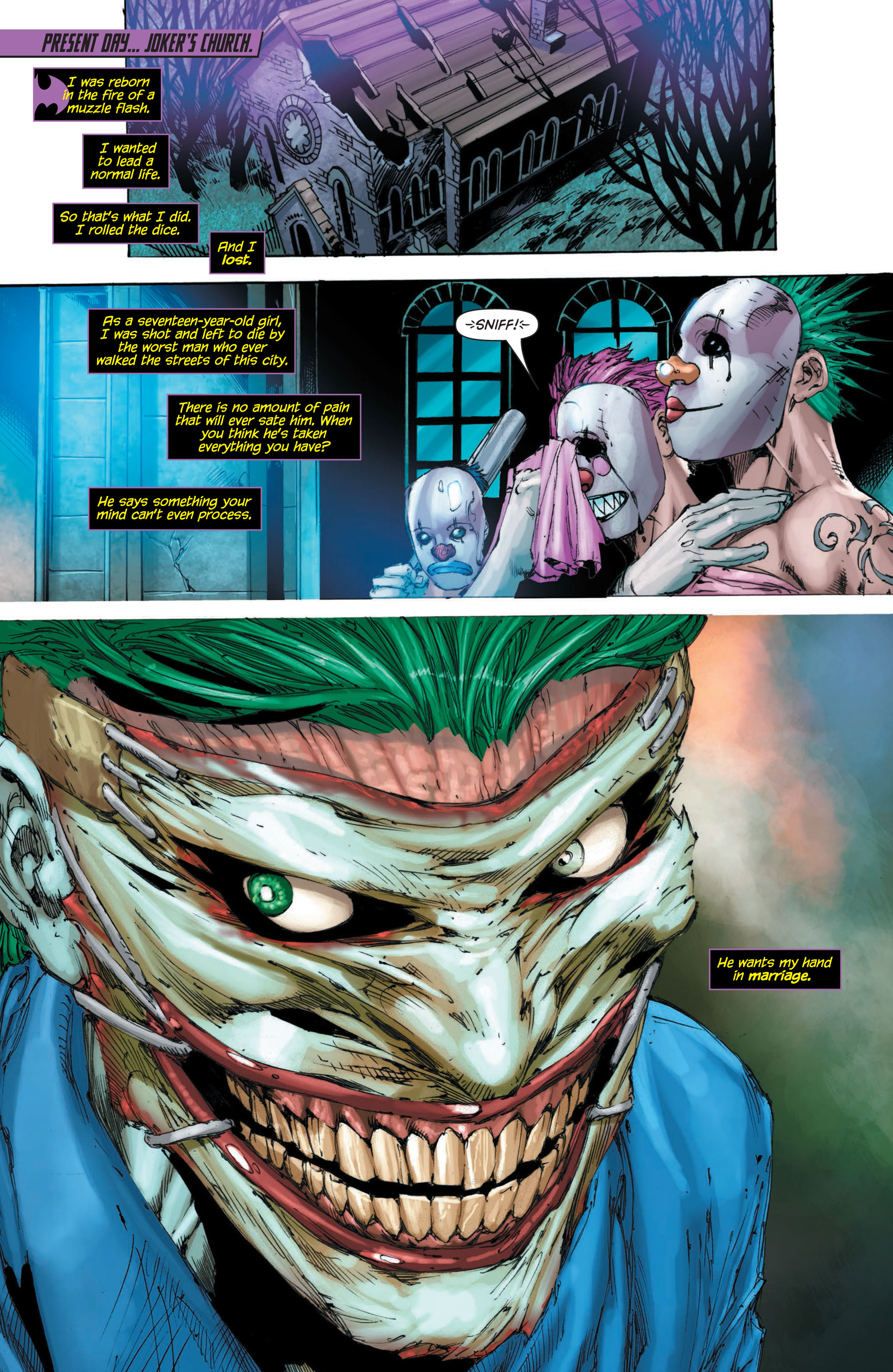 Joker Death of the Family (2013) Chapter 1 Page 2 Joker Death of the Family (2013) Chapter 1 Page 2