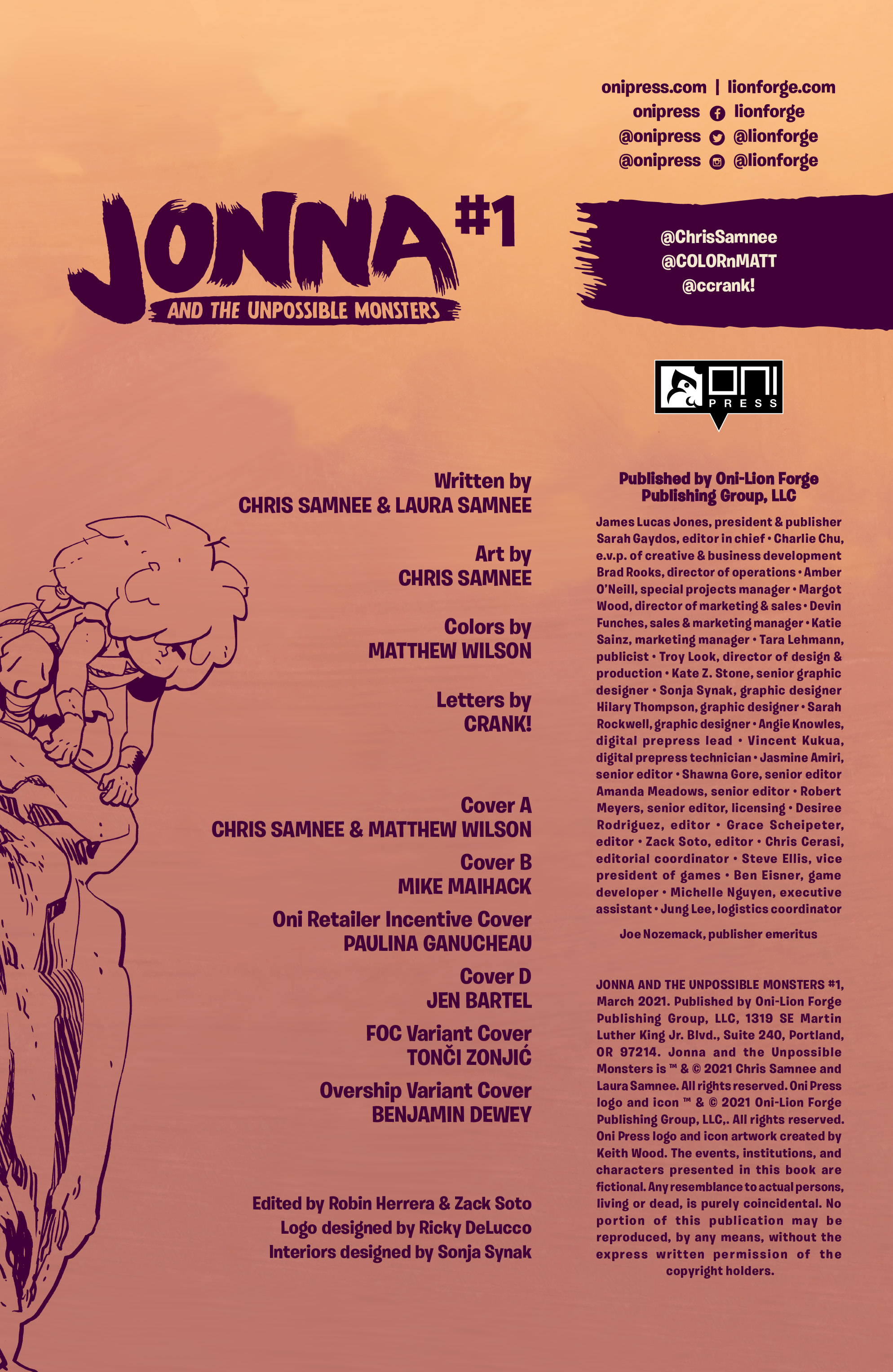 Jonna and the Unpossible Monsters (2021-): Chapter 1 - Page 2