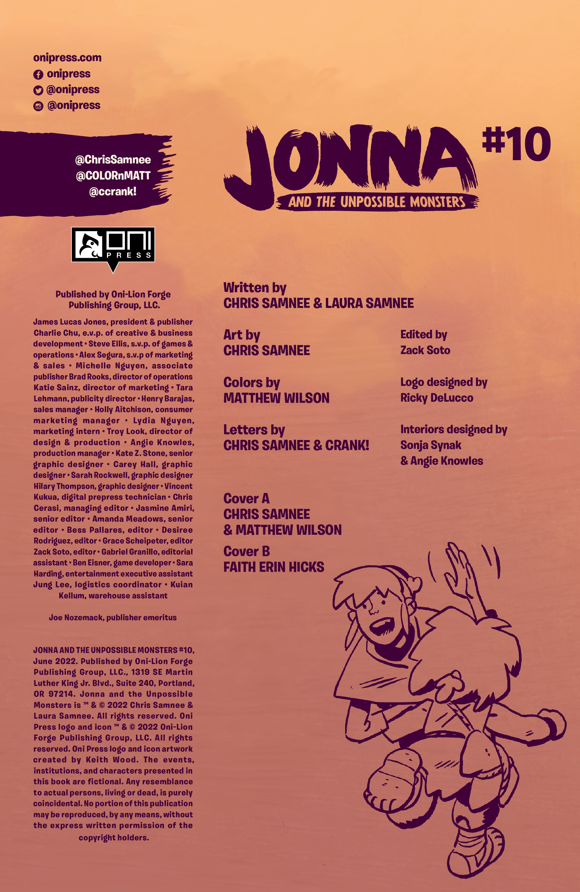 Jonna and the Unpossible Monsters (2021-): Chapter 10 - Page 2