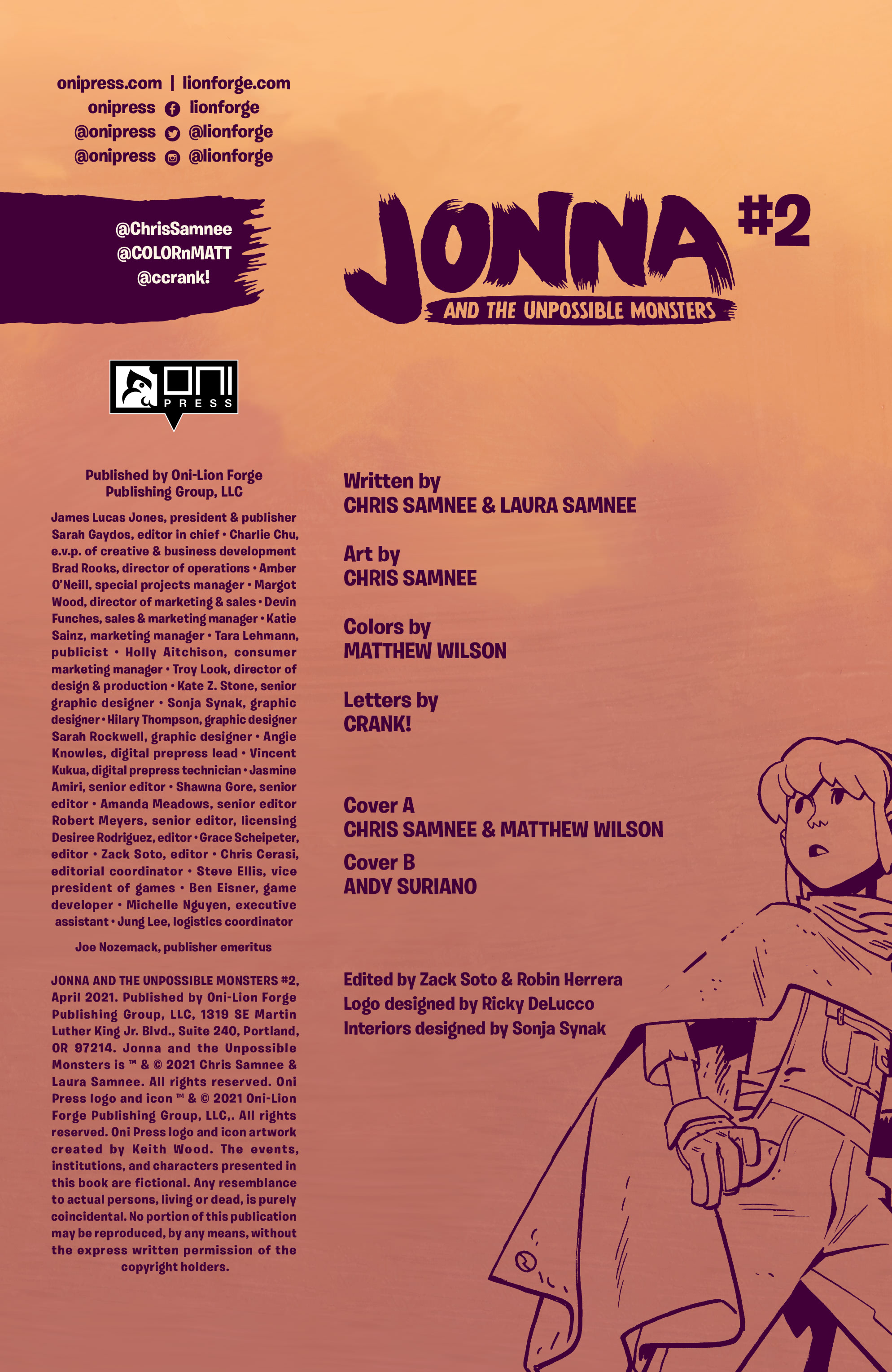 Jonna and the Unpossible Monsters (2021-): Chapter 2 - Page 2