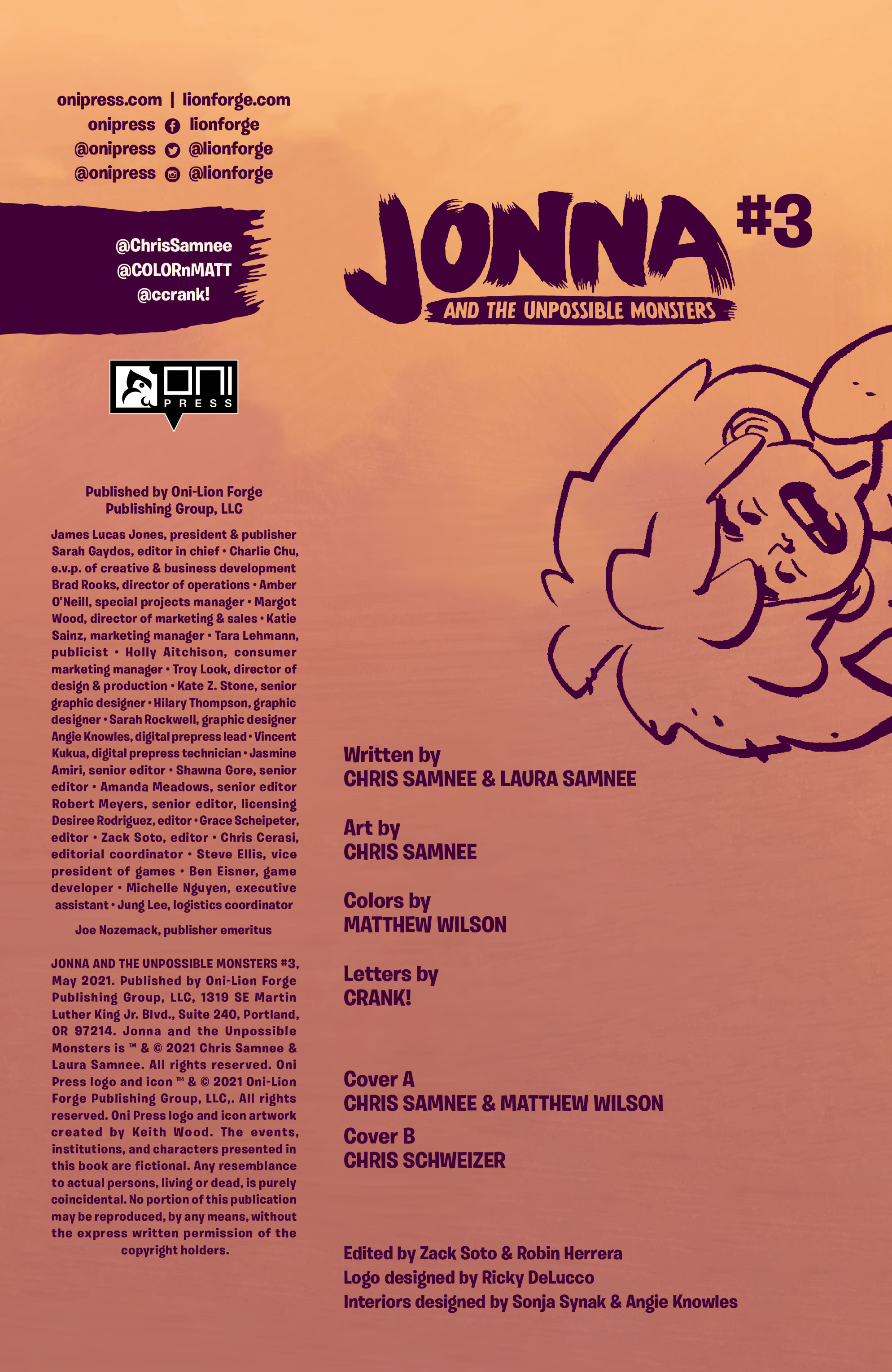 Jonna and the Unpossible Monsters (2021-): Chapter 3 - Page 2