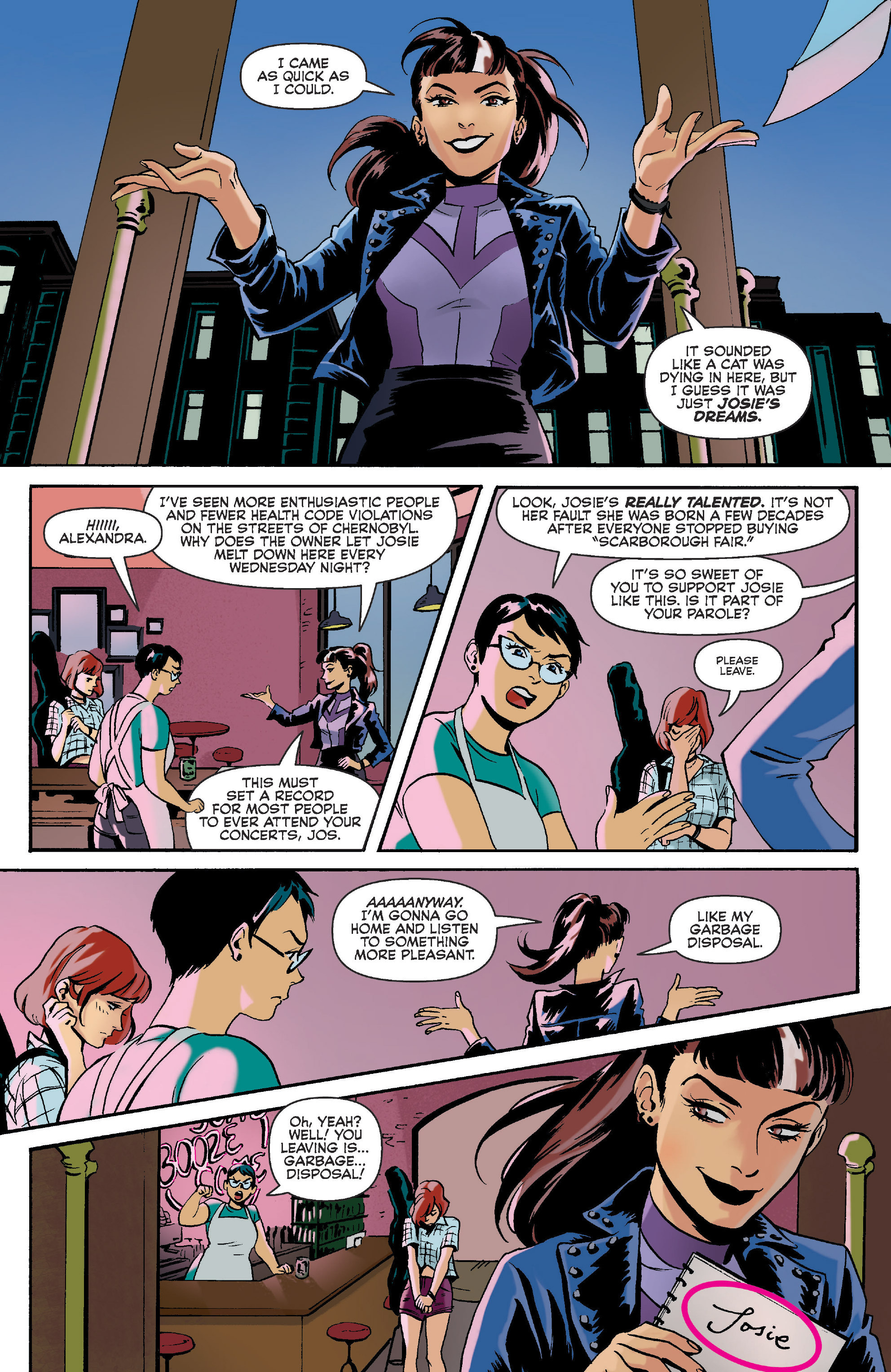 Josie & the Pussycats (2016-) issue 1 - Page 5