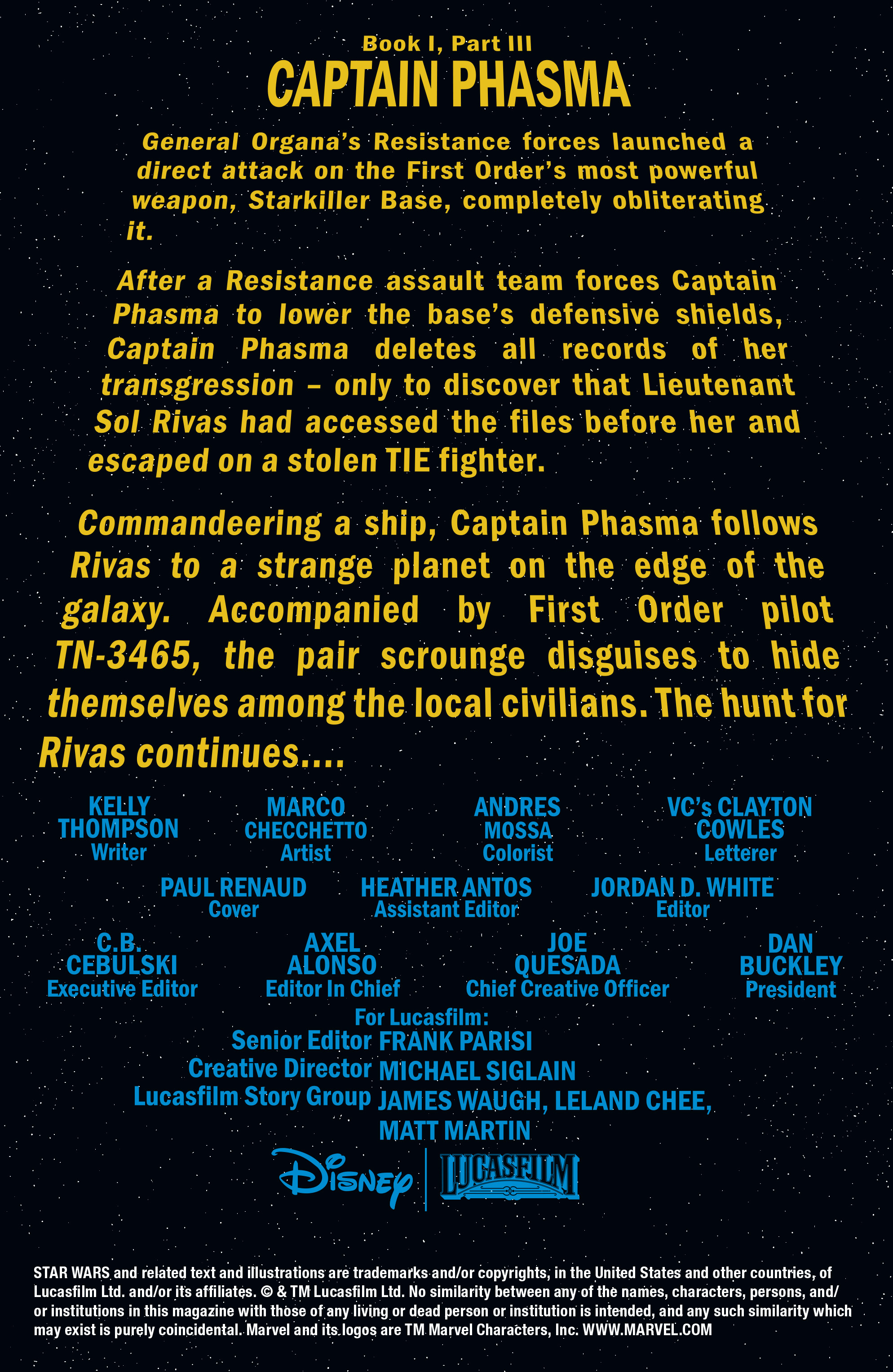 Journey to Star Wars: The Last Jedi - Captain Phasma (2017) : Chapter 3 - Page 2