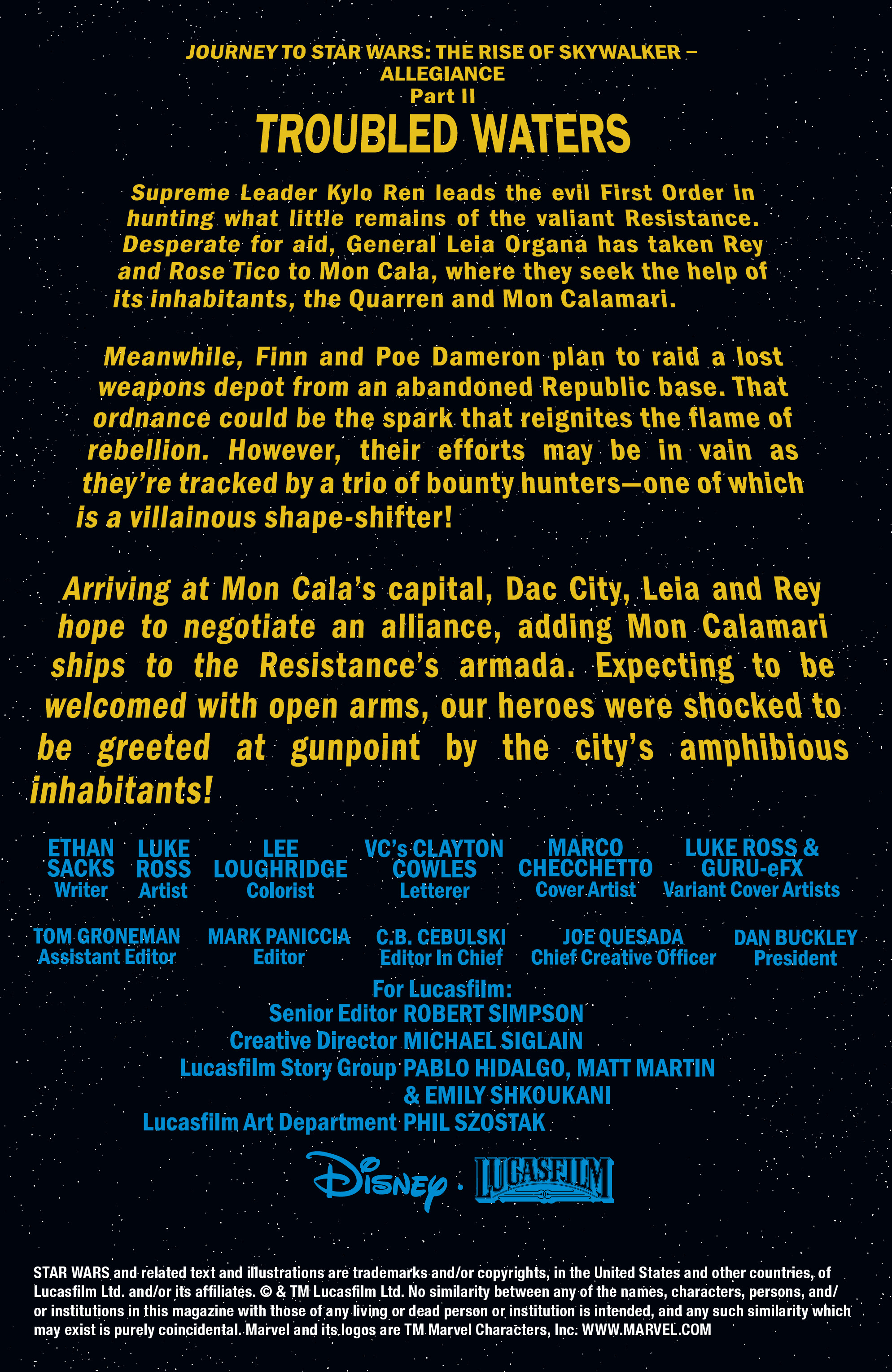 Journey To Star Wars: The Rise Of Skywalker - Allegiance (2019): Chapter 2 - Page 2