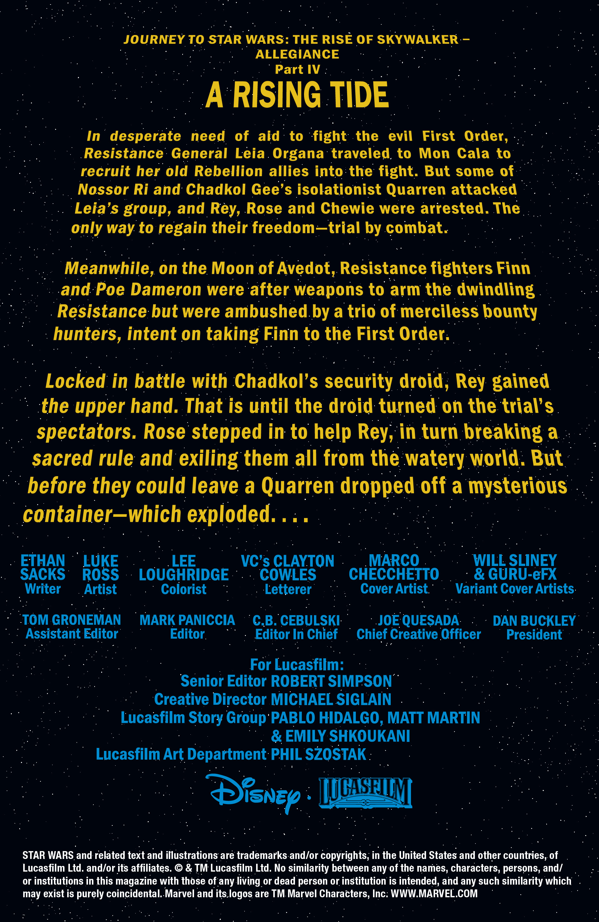 Journey To Star Wars: The Rise Of Skywalker - Allegiance (2019): Chapter 4 - Page 2