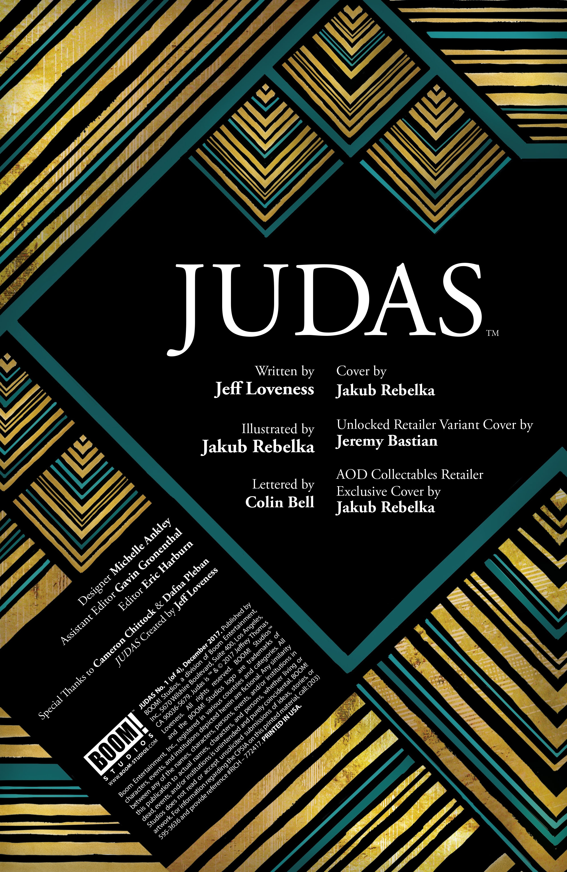 Judas (2017): Chapter 1 - Page 2