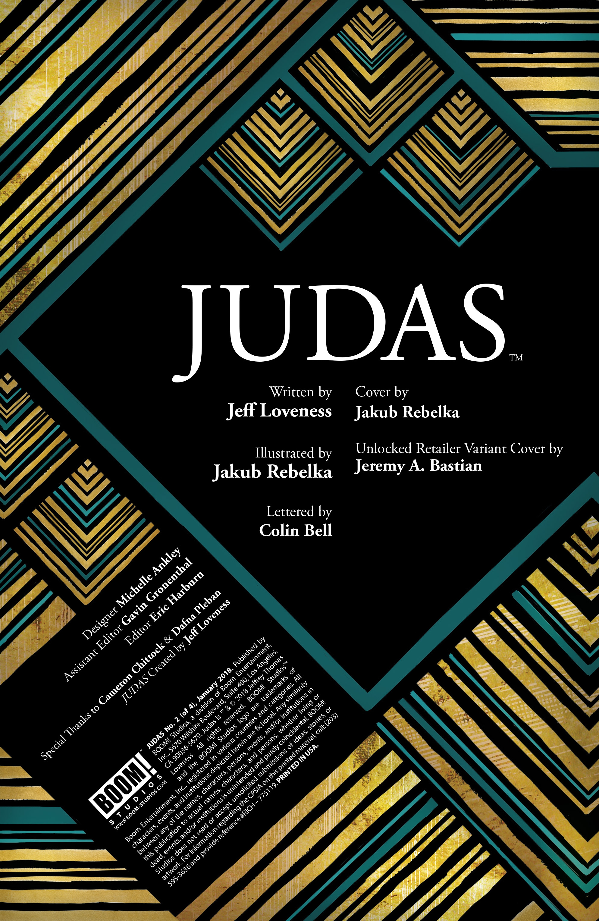 Judas (2017): Chapter 2 - Page 2
