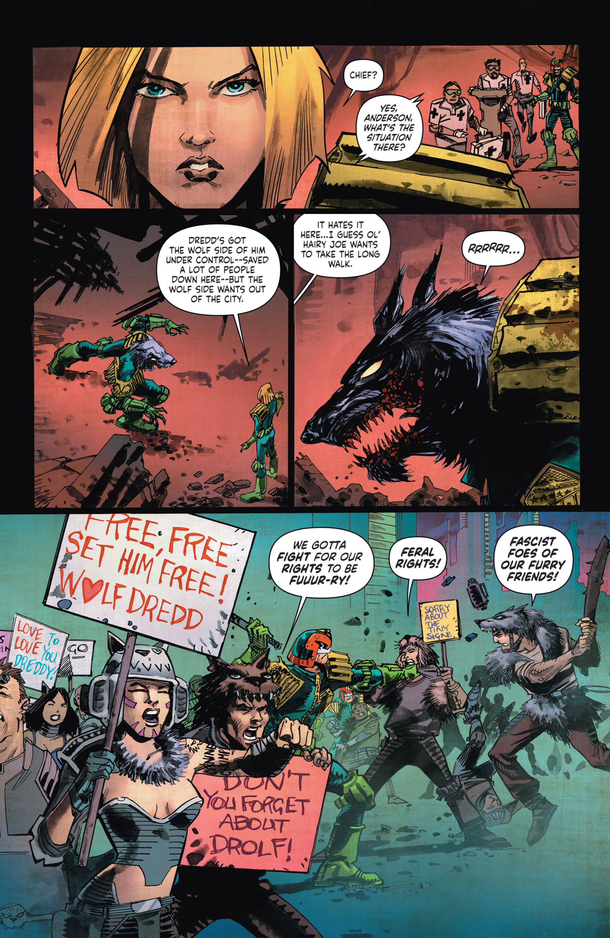 Judge Dredd: Deviations (2017) issue 1 - Page 17