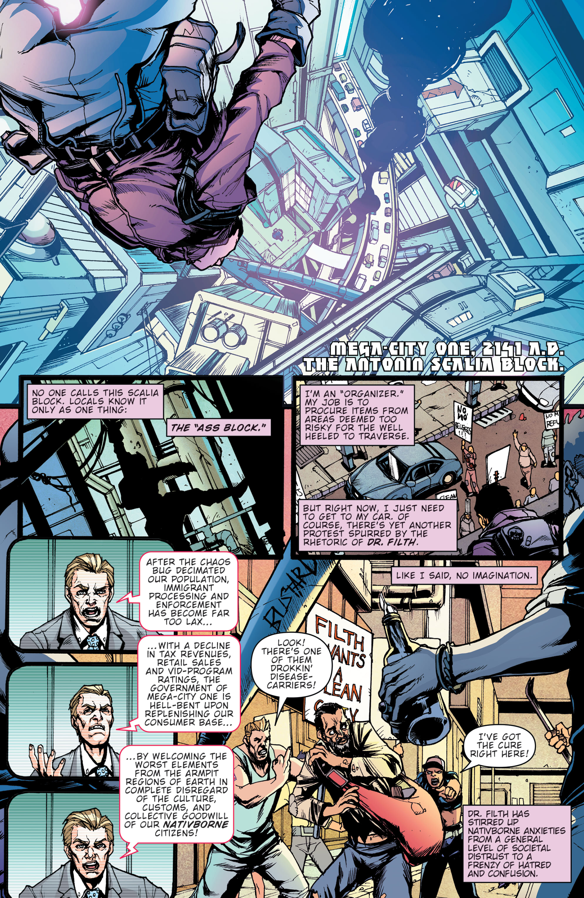 Judge Dredd: False Witness (2020-): Chapter 1 - Page 4