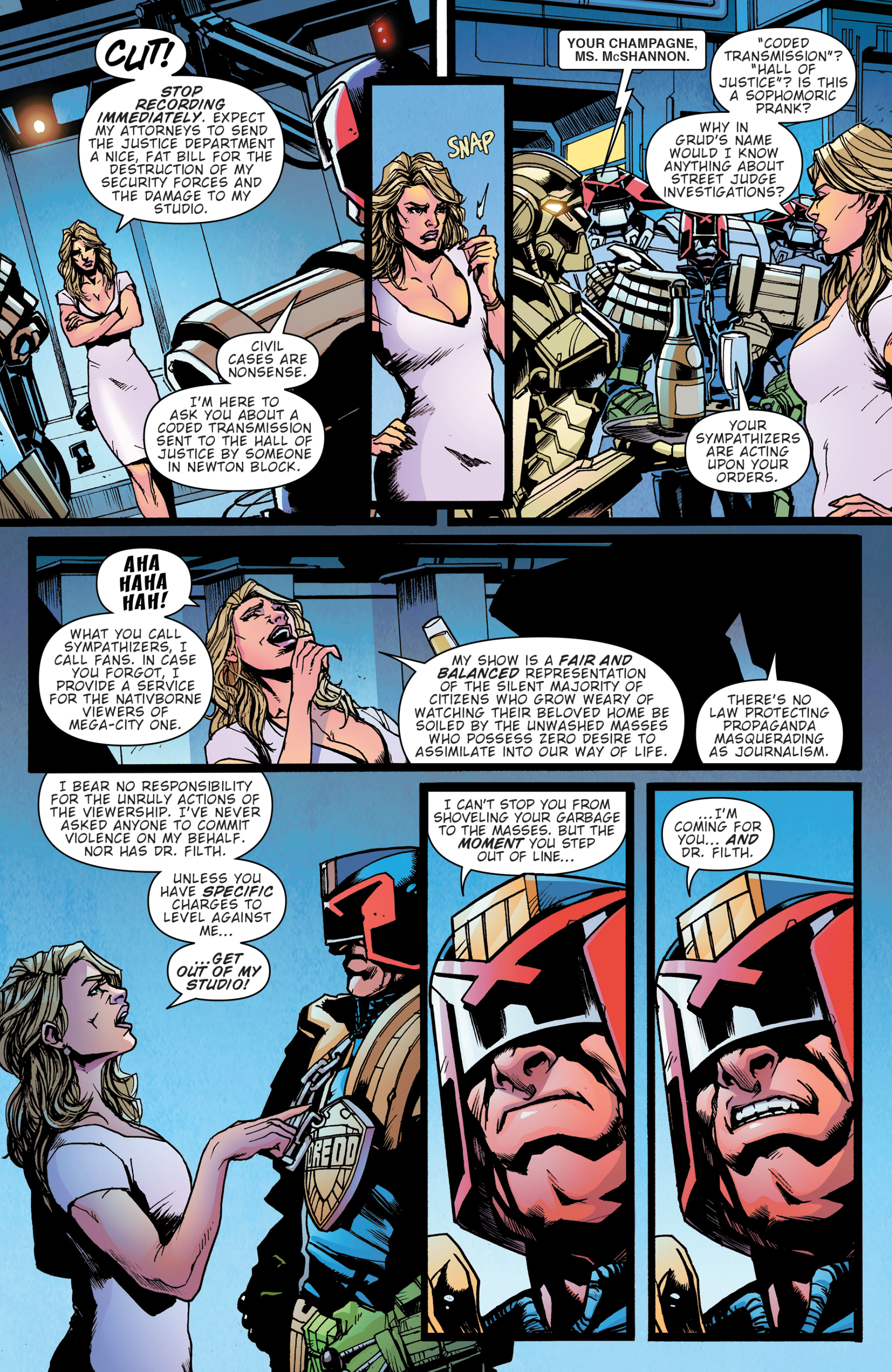 Judge Dredd: False Witness (2020-) issue 2 - Page 19