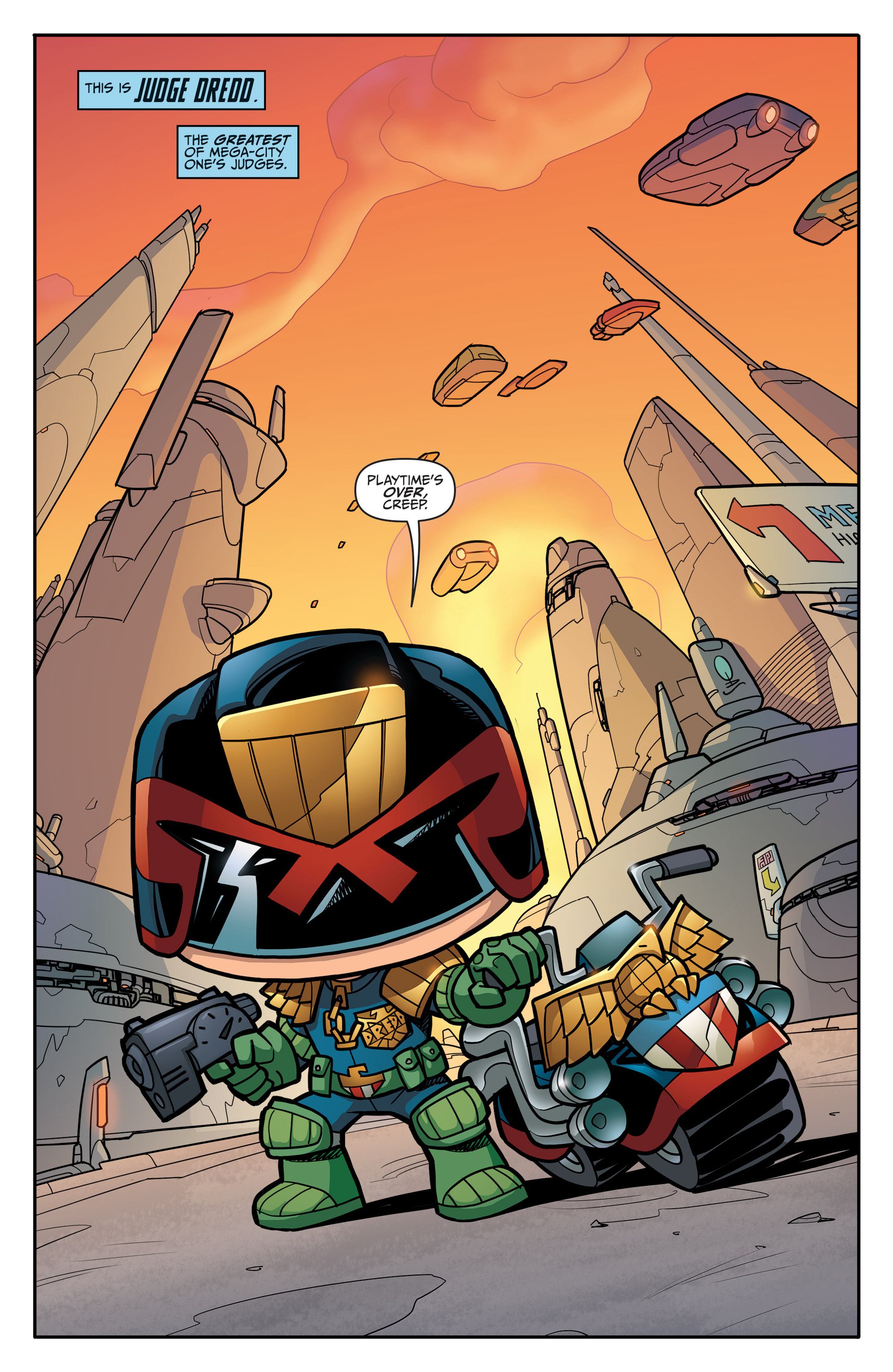 Judge Dredd Funko Universe (2017) issue 1 - Page 5