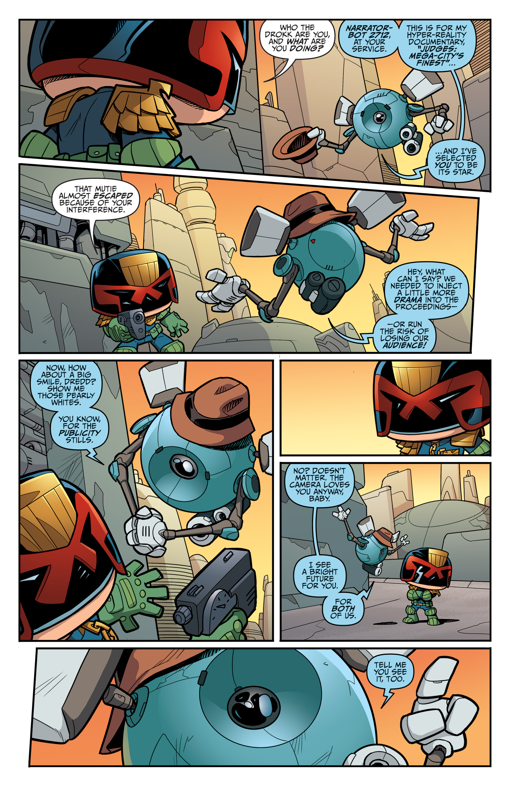 Judge Dredd Funko Universe (2017) issue 1 - Page 9