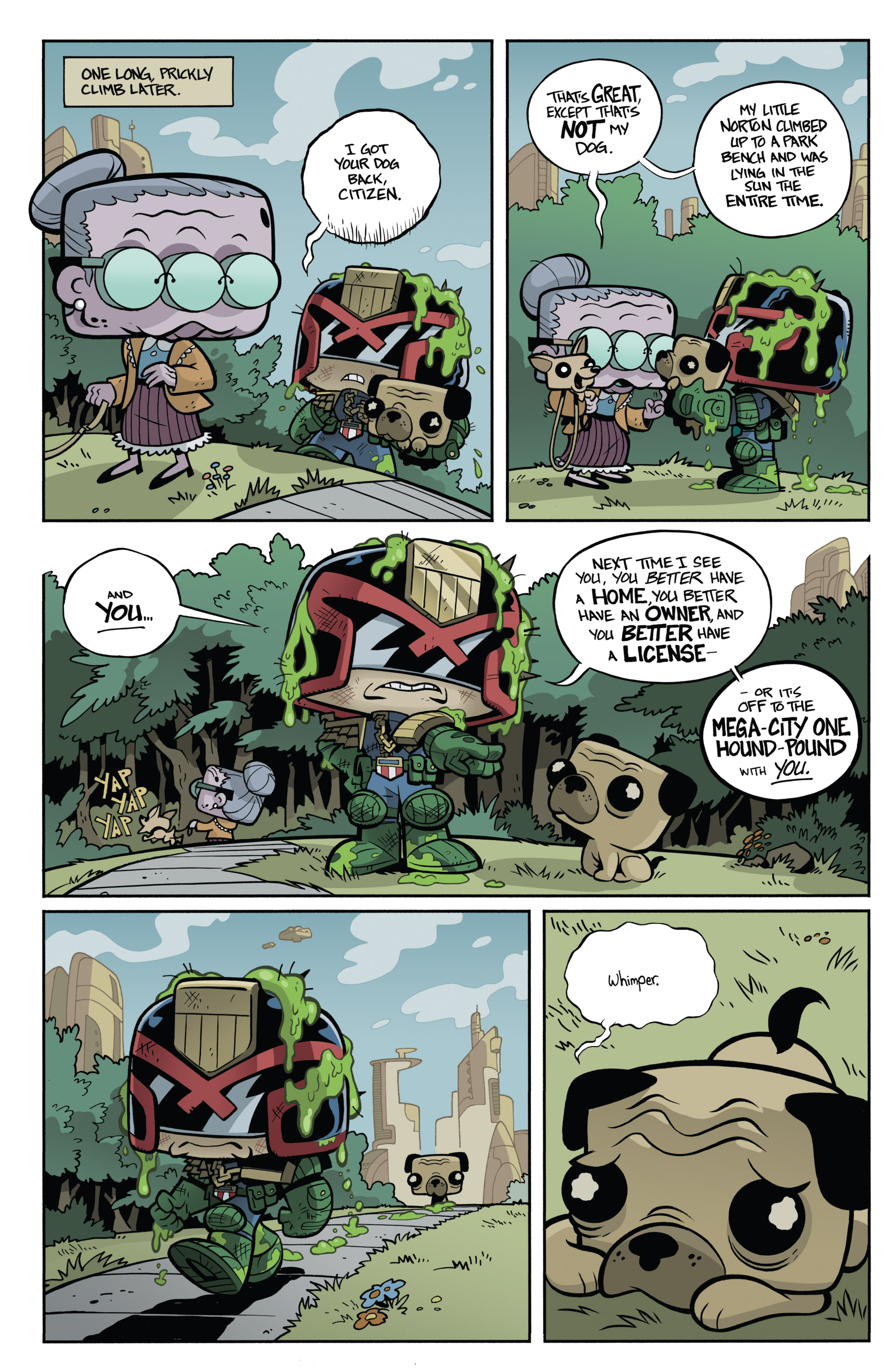 Judge Dredd Funko Universe (2017) issue 1 - Page 17